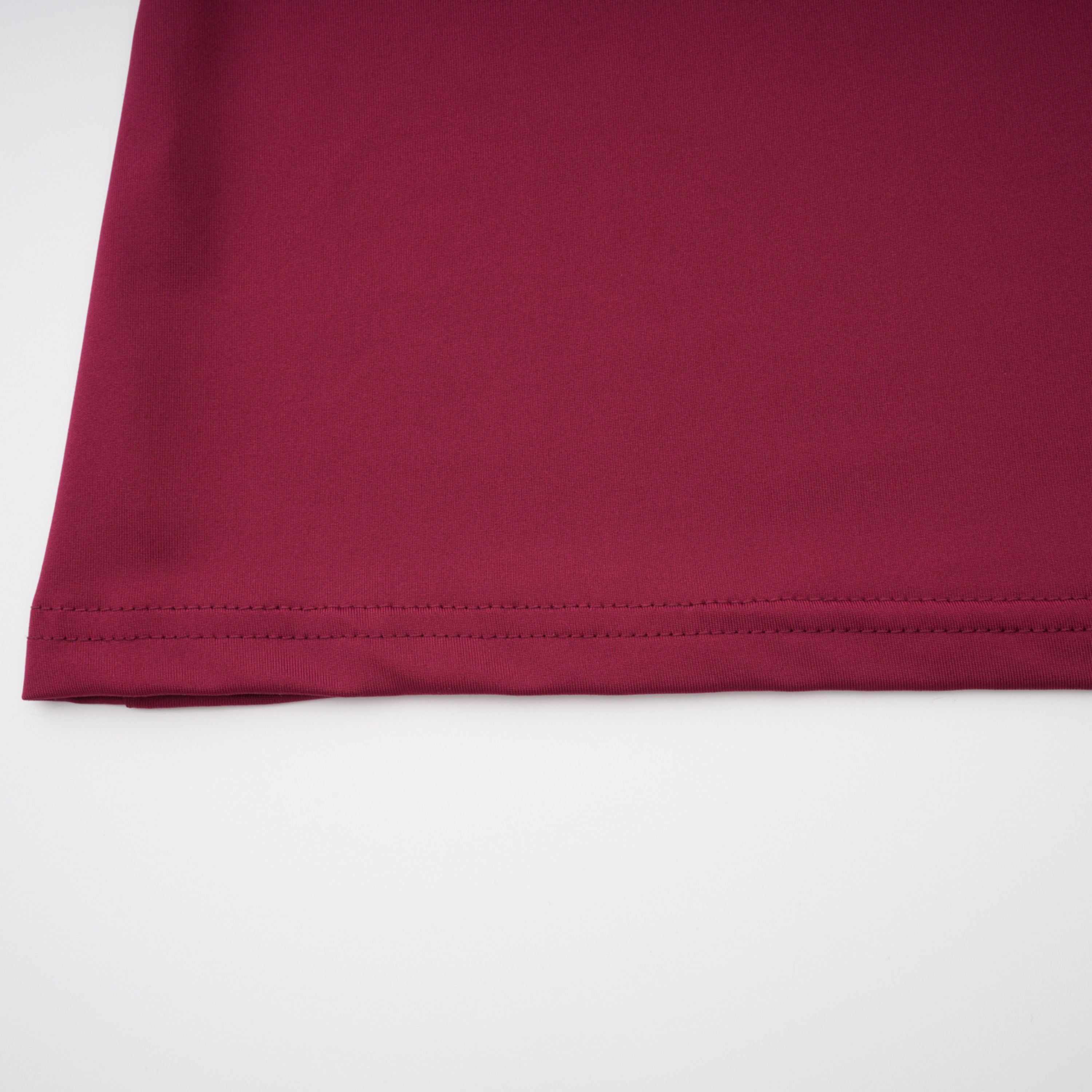 Anastasia Burgunderfarbenes One-Shoulder-Maxikleid mit Raffungen