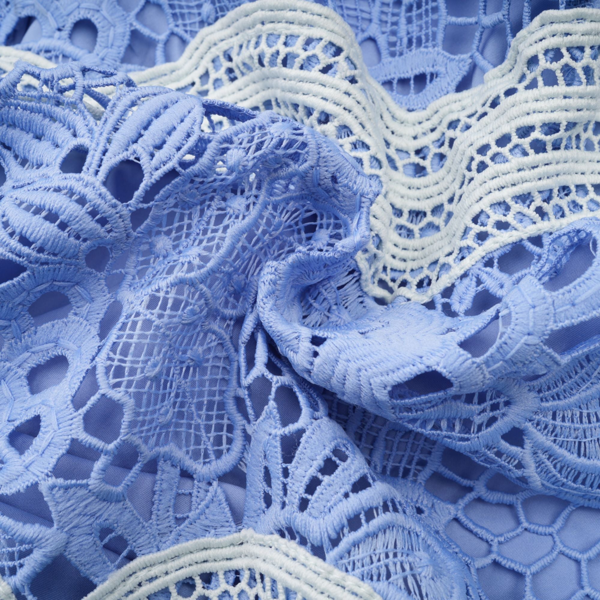 Gaëlle V-neck floral embroidered mini dress