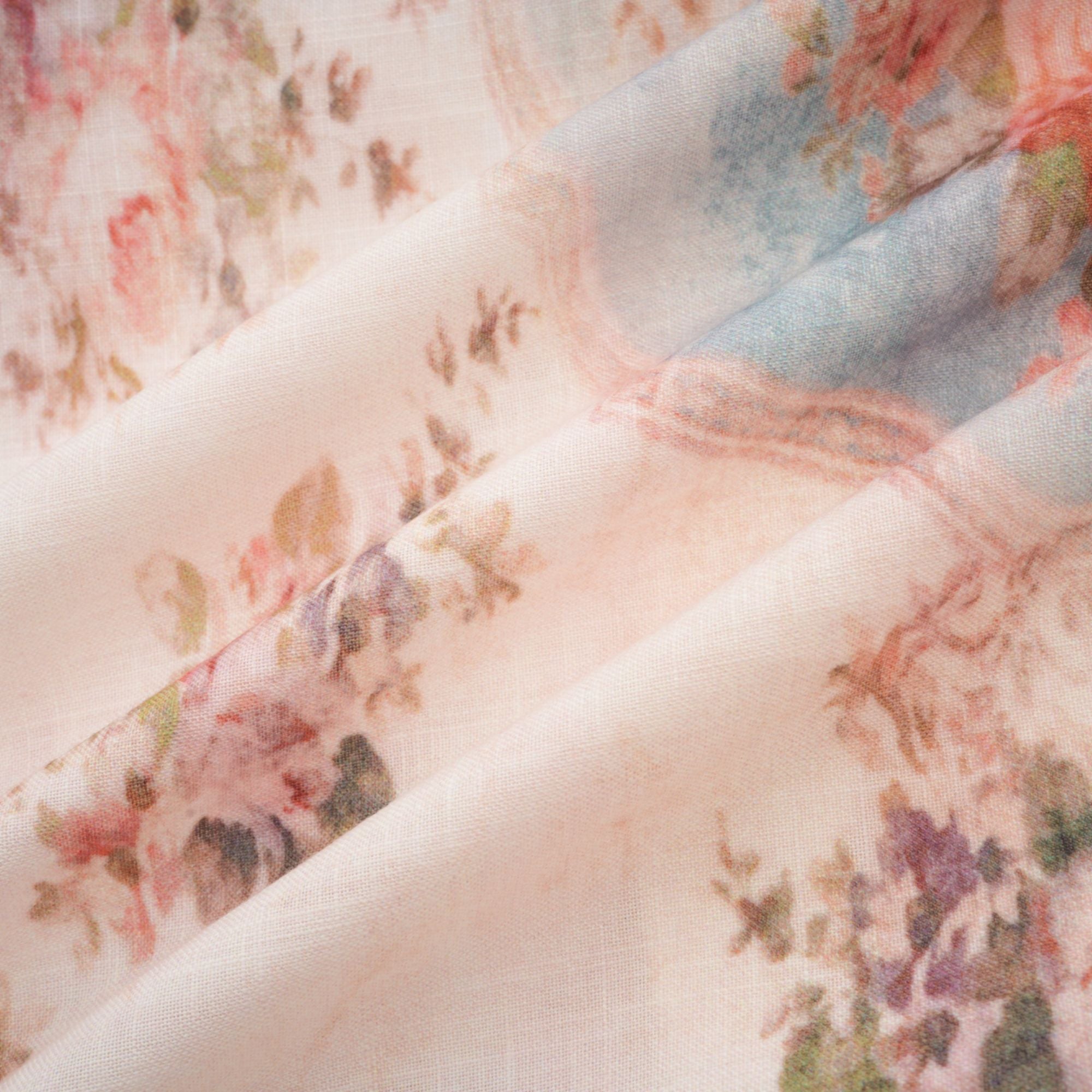 Clémence Romantic Floral Print Mini Dress(Final Sale)