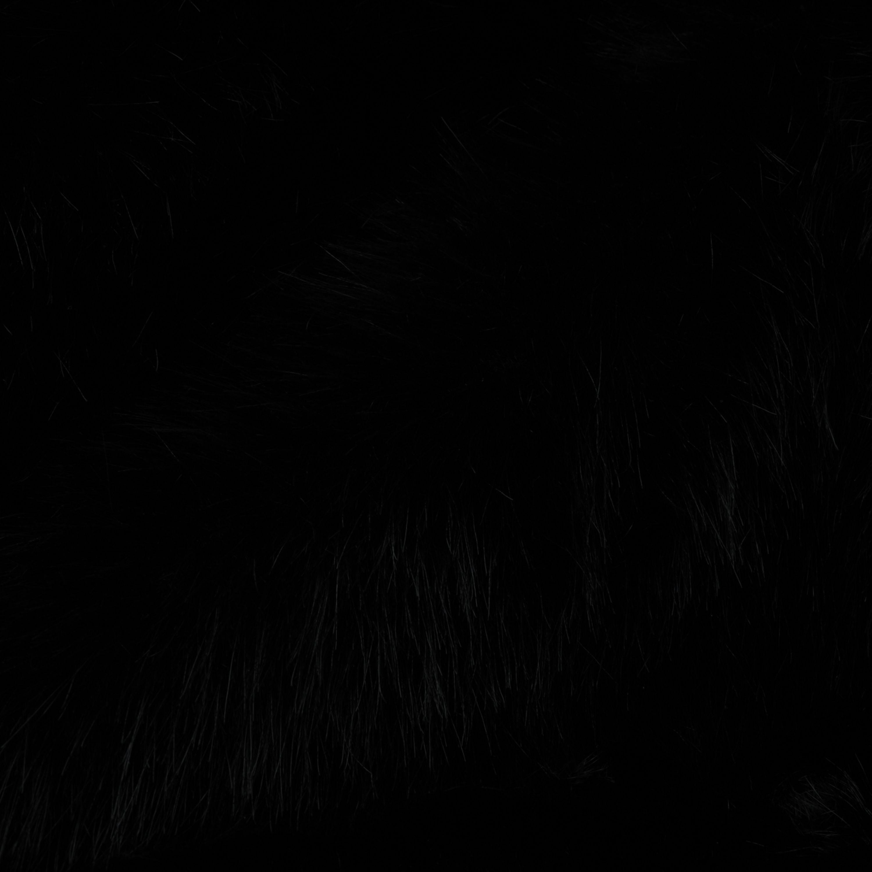 Alberta Black Faux-Fur Corset Panel Jacket