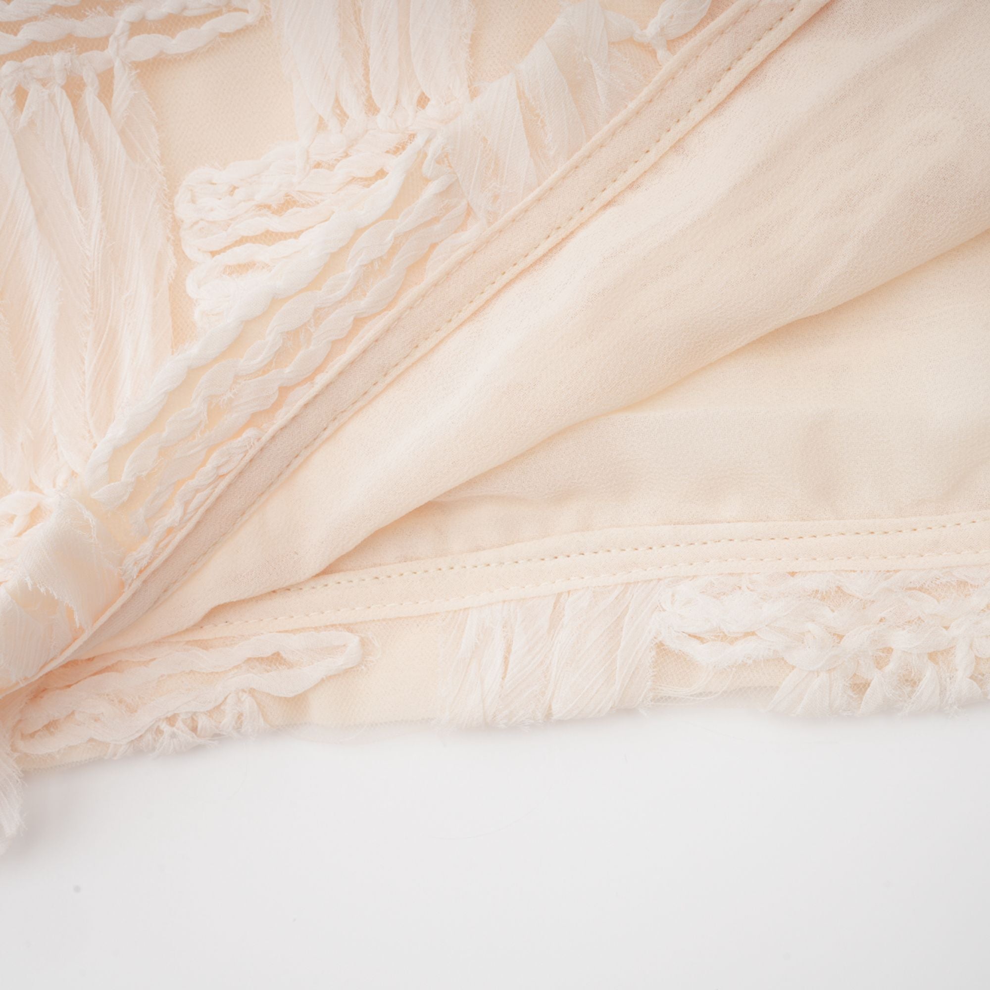 Bernadette interwoven embellished mini dress