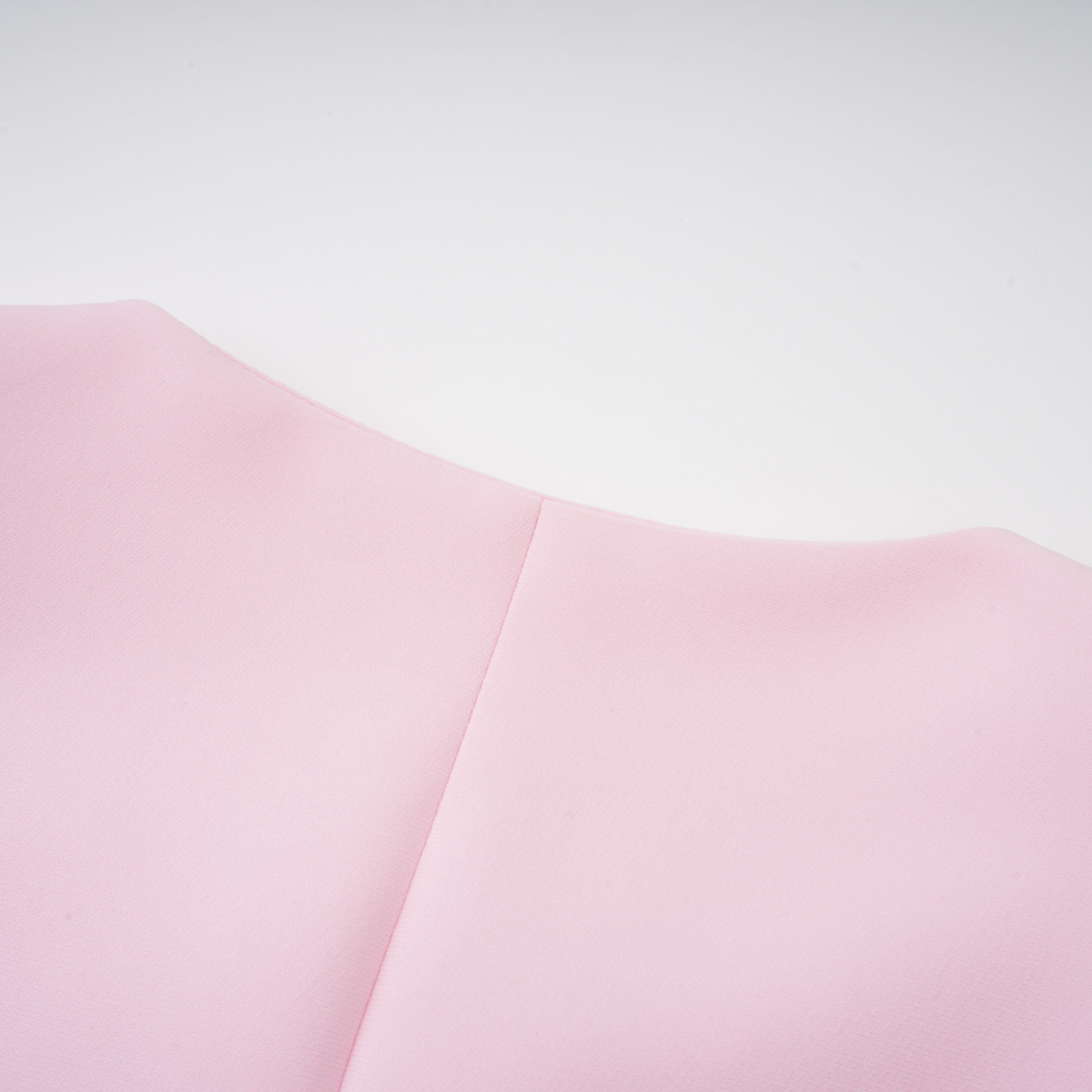 Freja Pink Feather Trim Mini Blazer Dress