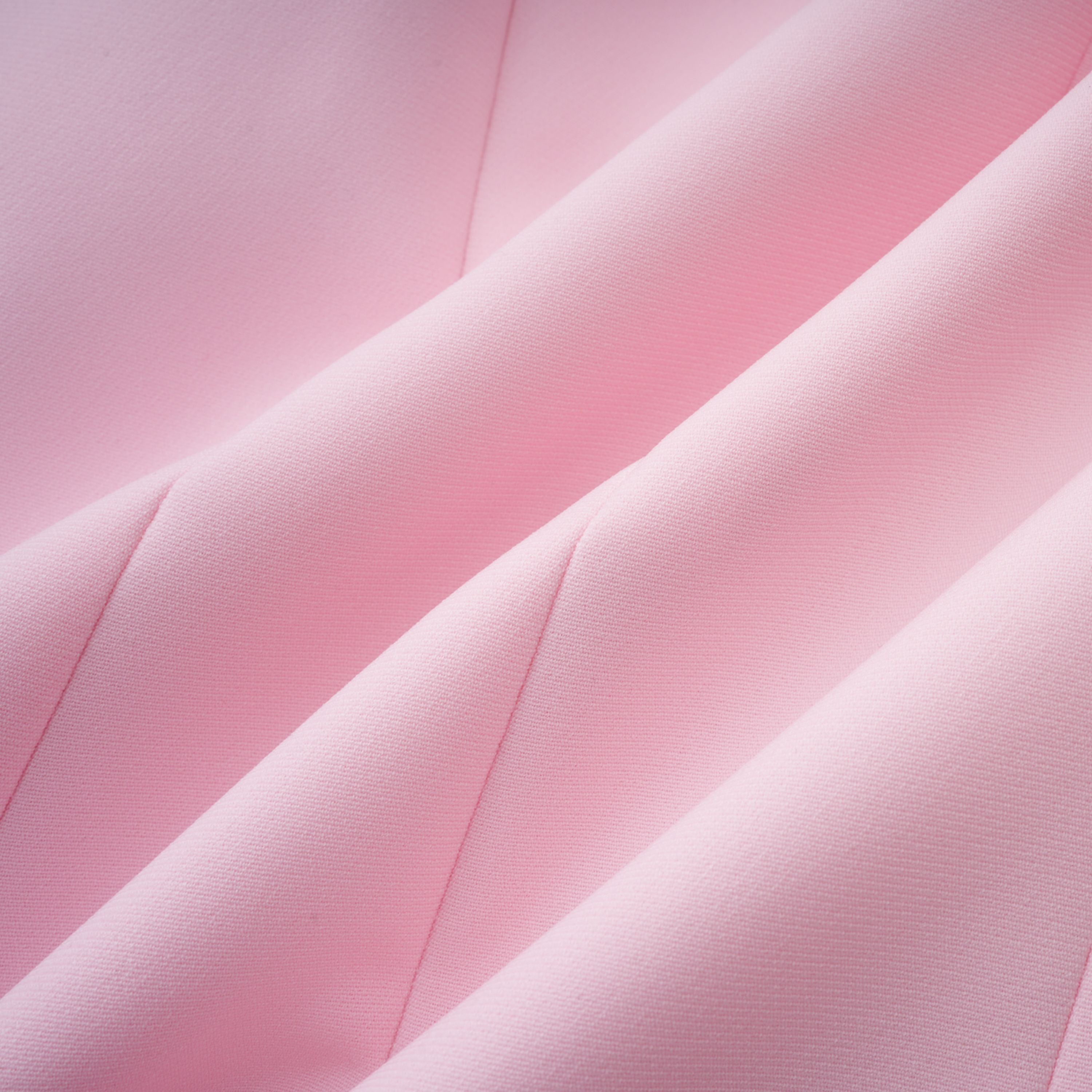 Freja Pink Feather Trim Mini Blazer Dress