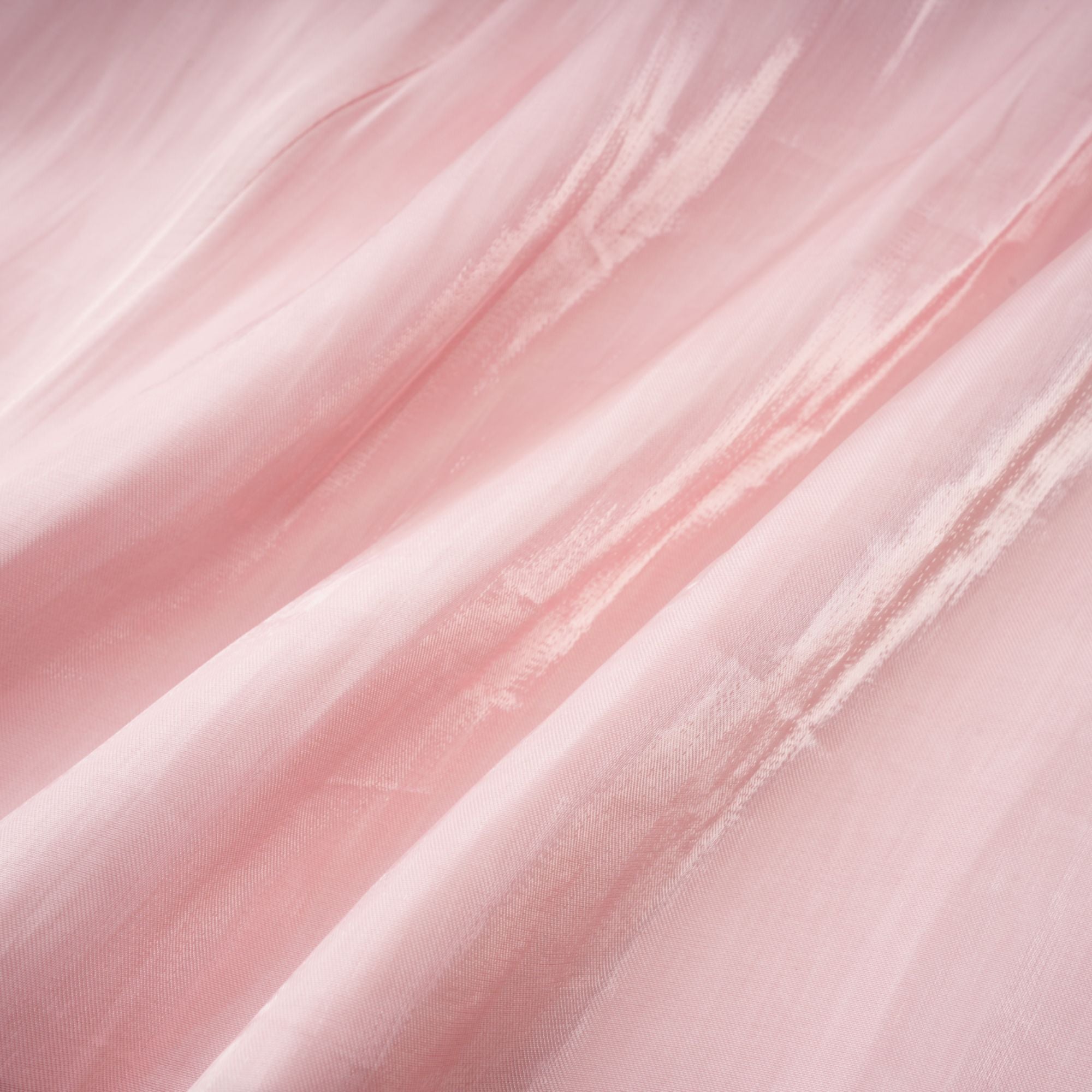 Sarolta Pink Glossy Ruched Maxi Dress