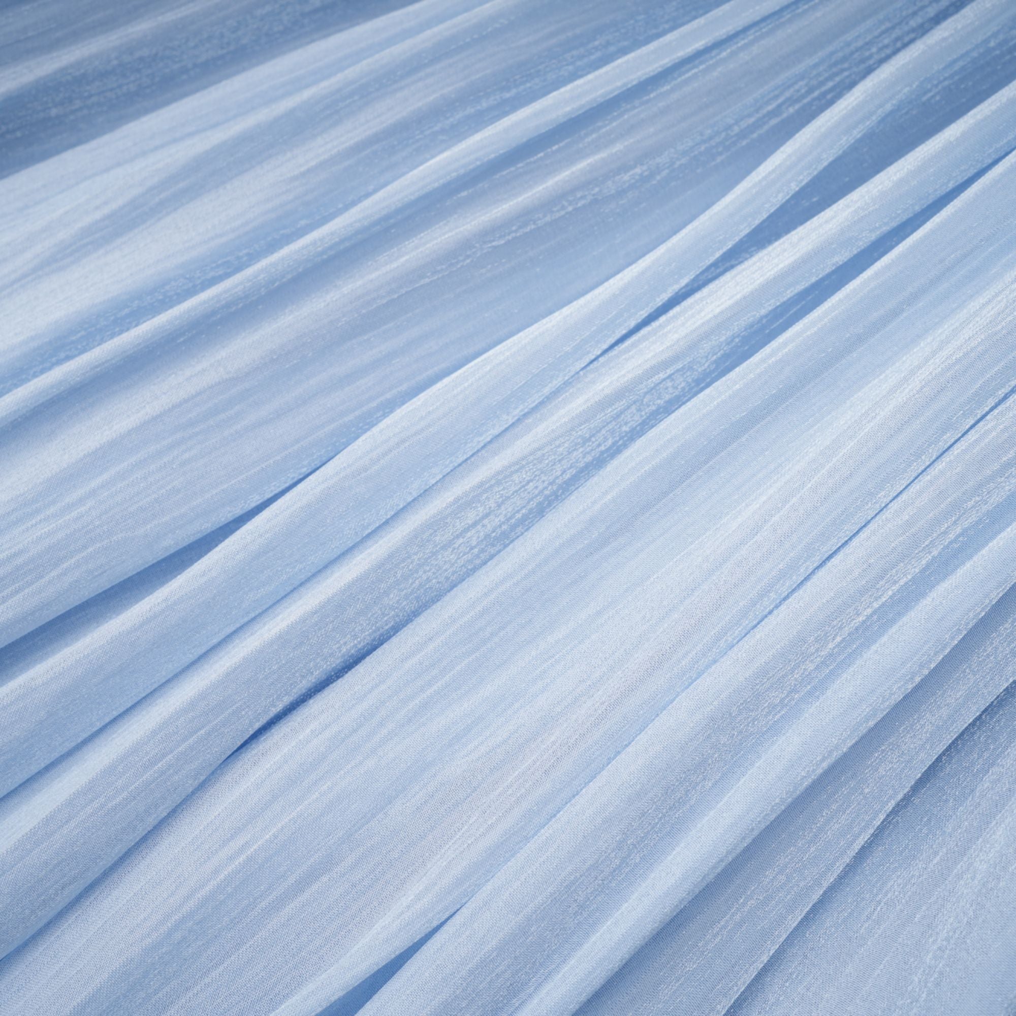 فستان ماكسي أزرق لامع من Térébenthine