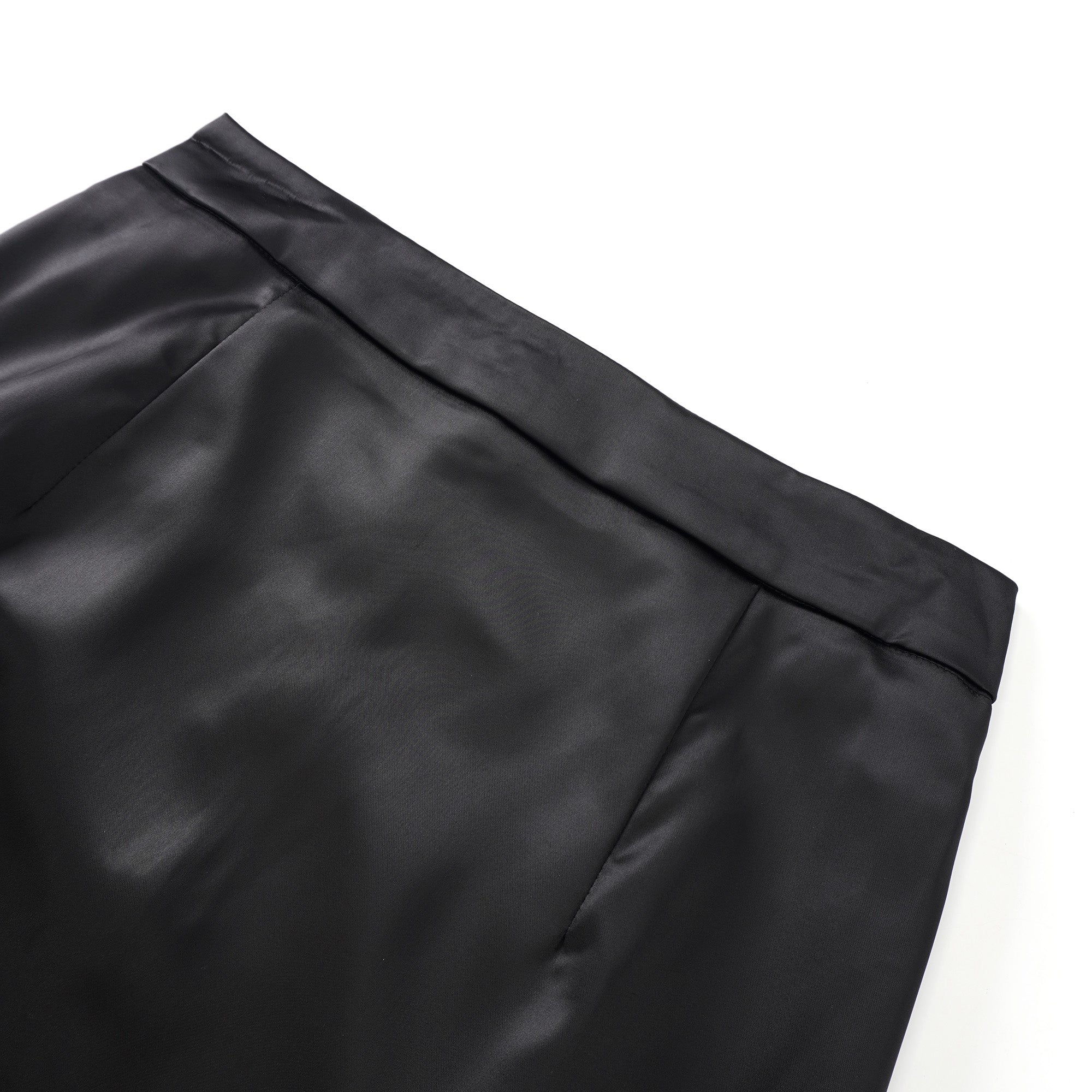 Ariadna Black Tweed Jacket & Satin Skirt Set