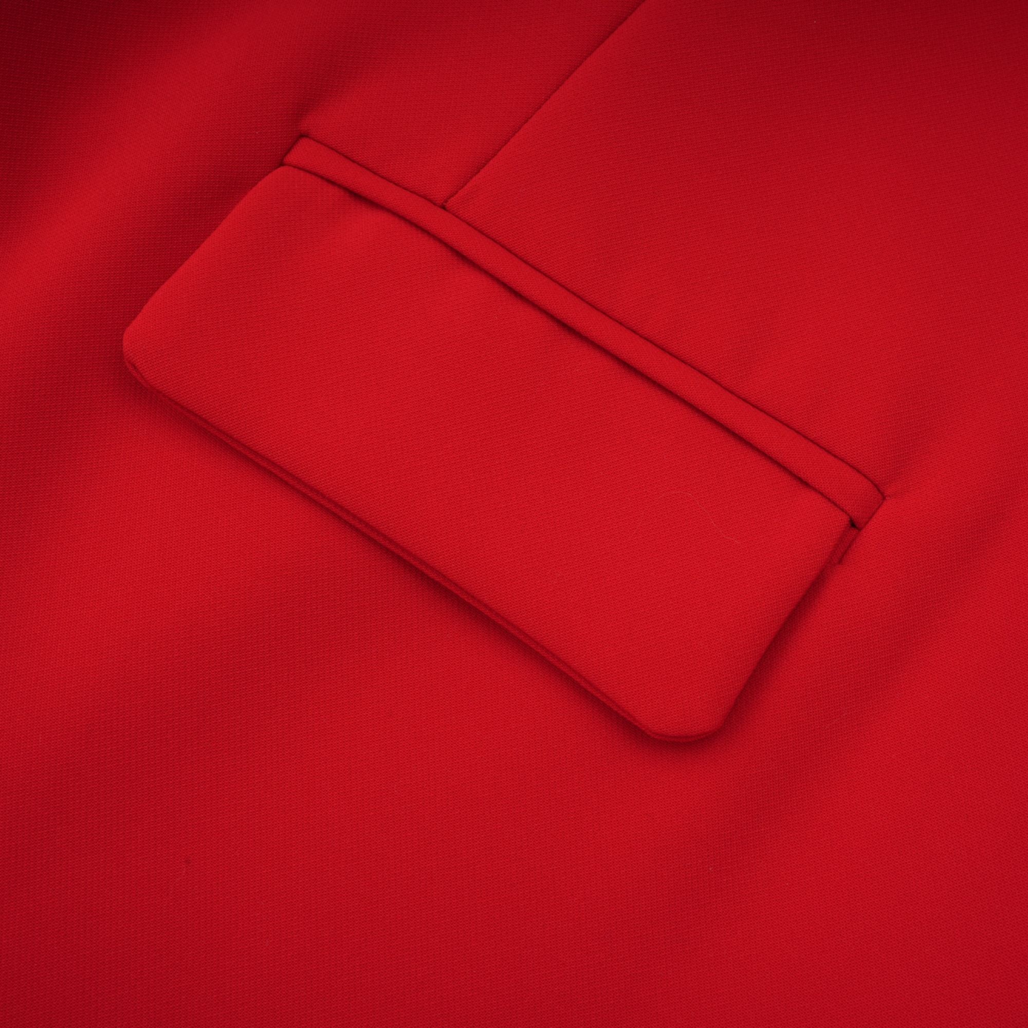 Esther rotes Minikleid mit Flügelärmeln