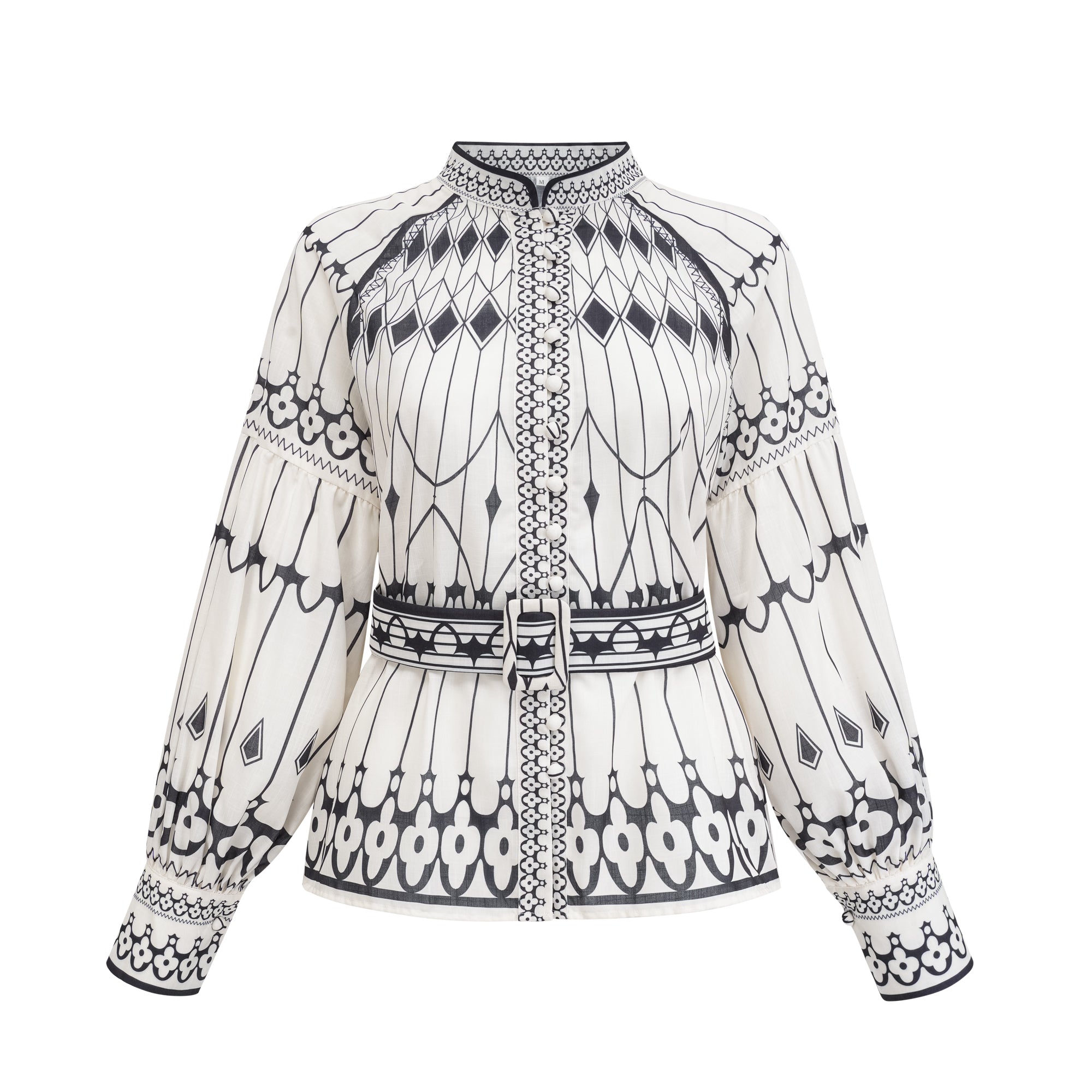 طقم قميص وشورت متطابقان بطبعة رسومية من Allie