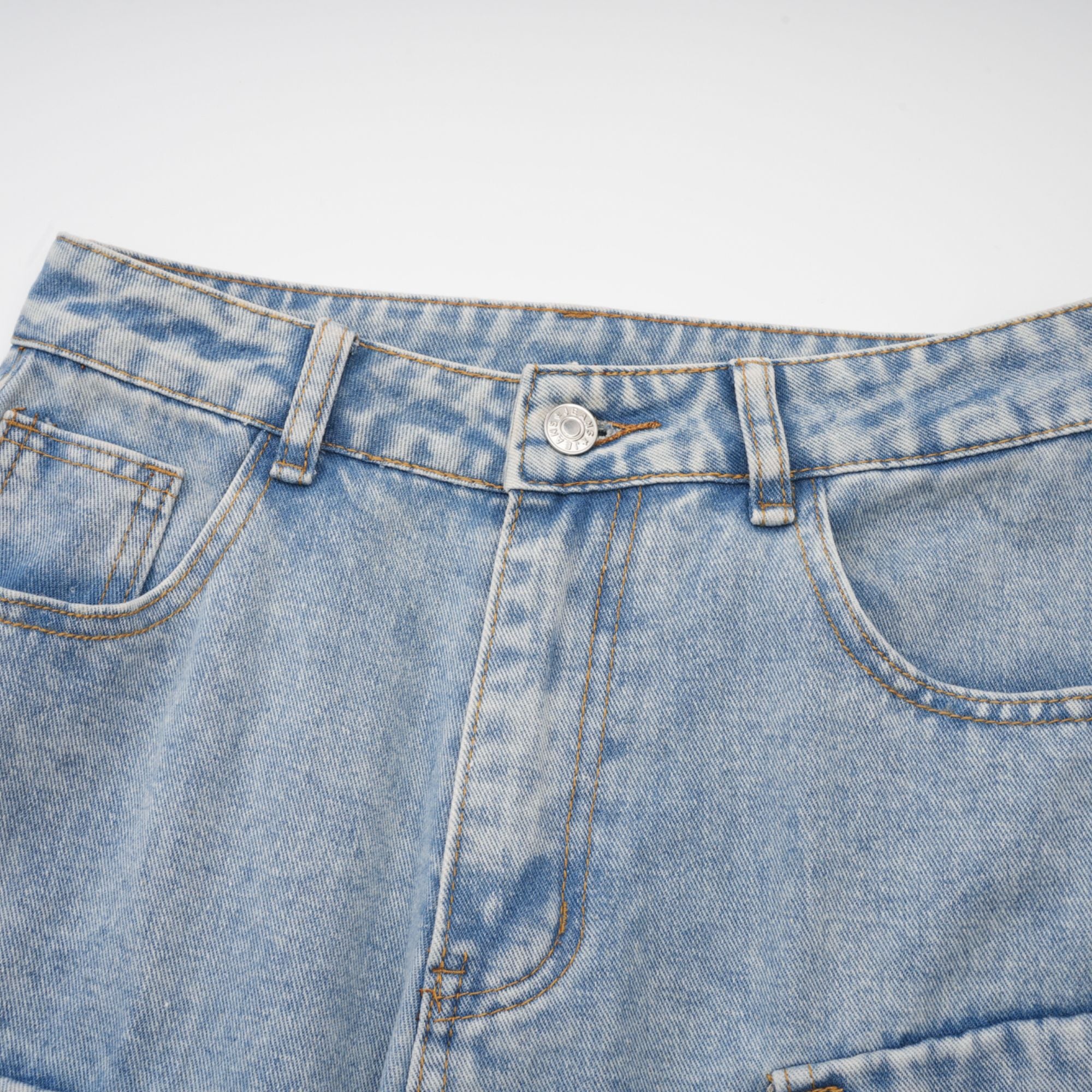 بنطلون كارغو بالازو بخصر مرتفع من أجاثي