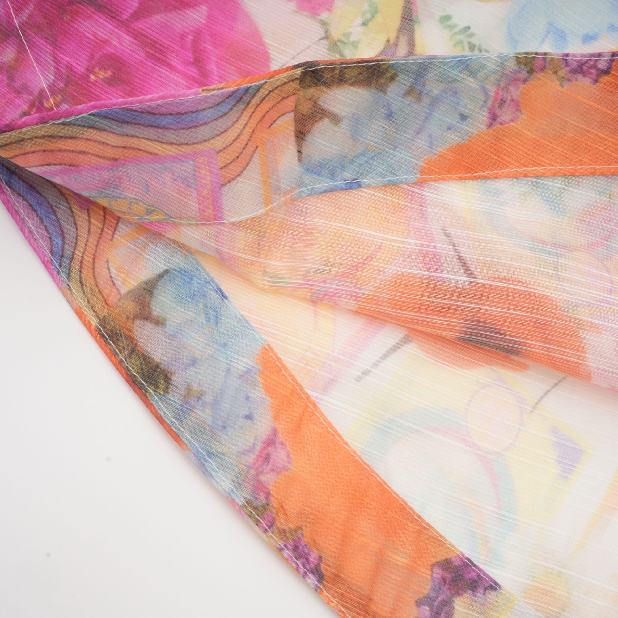 فستان قصير بطبعات الأزهار من Axelle