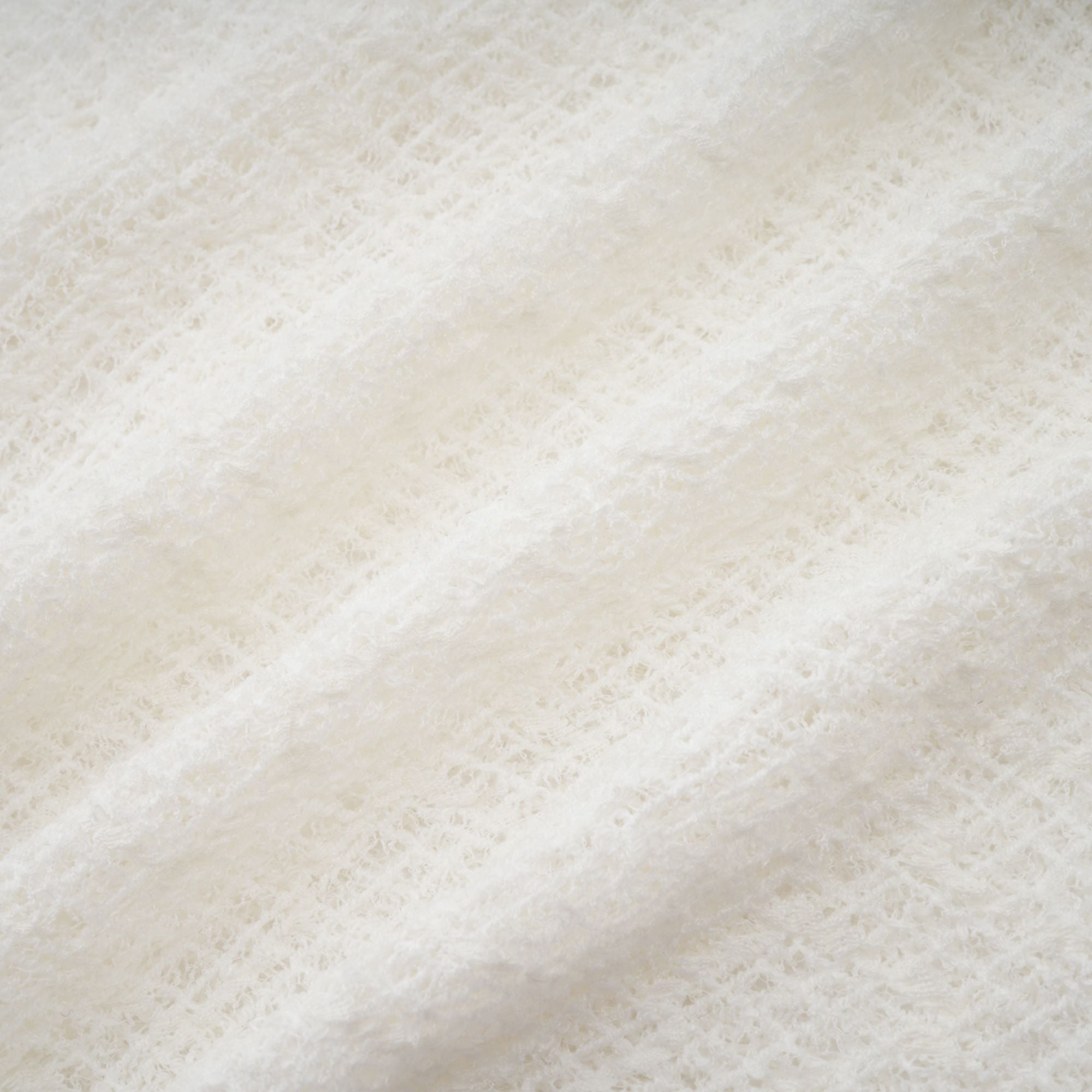 Athena Maxikleid aus Spitze mit Wellenmuster in Weiß (Endgültiger Verkauf – nur in den USA)