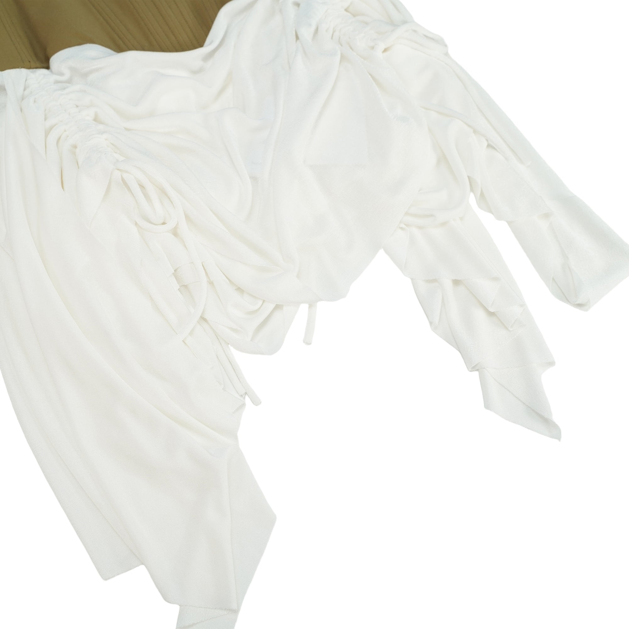 Yasmine Brown Bustier Panel Mini Dress