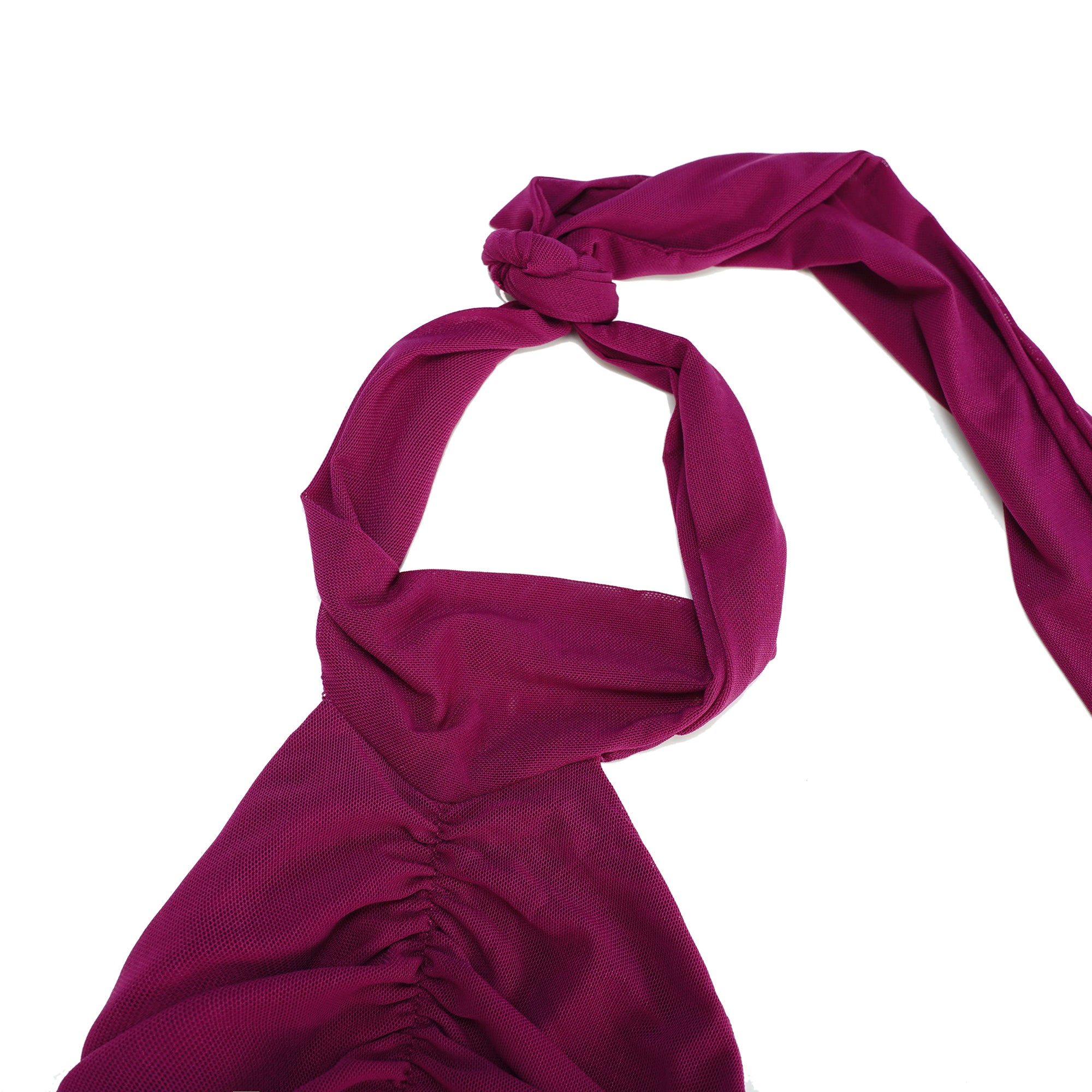 طقم تنورة وتنورة من التول المكشكش محايد من Pénombre