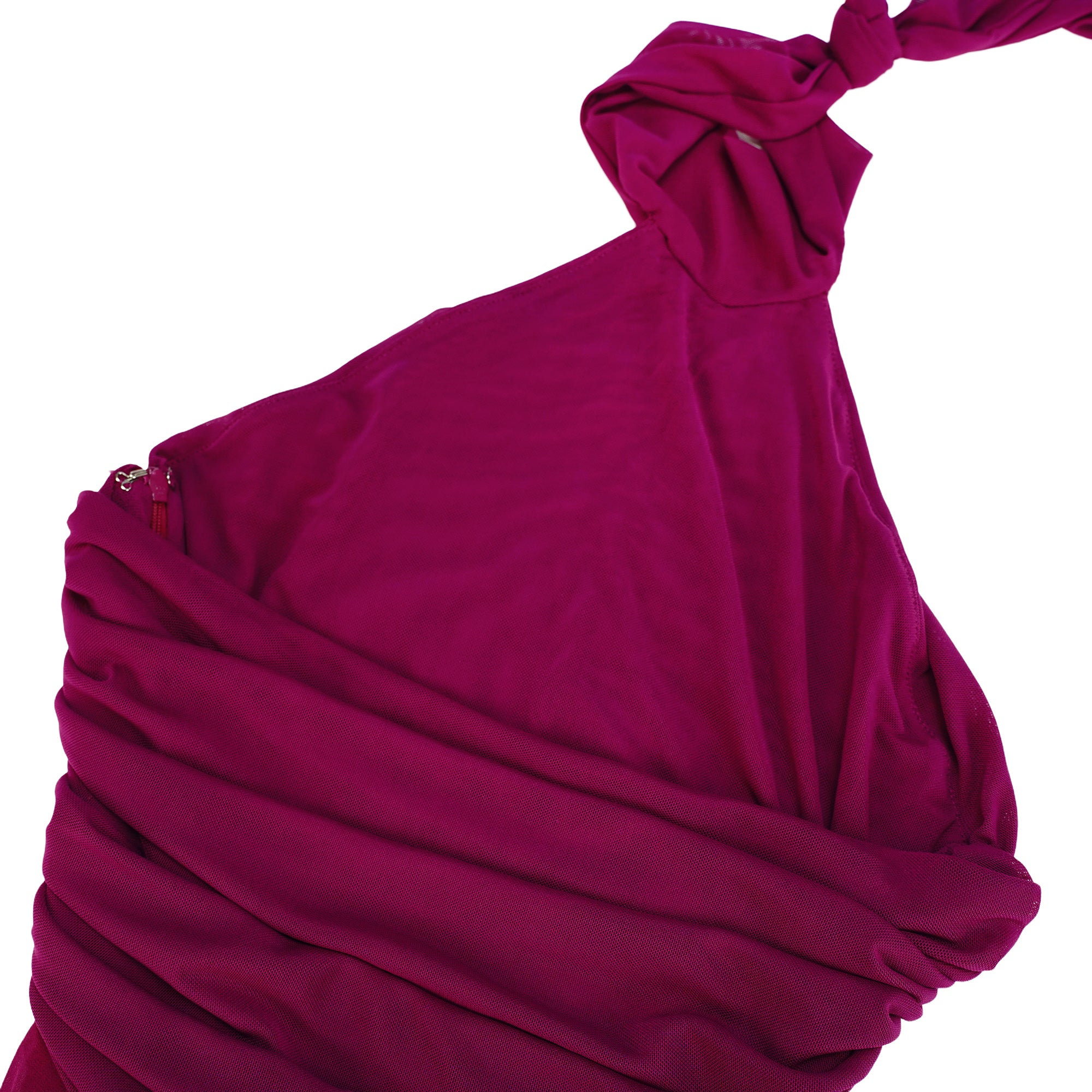 طقم تنورة وتنورة من التول المكشكش محايد من Pénombre