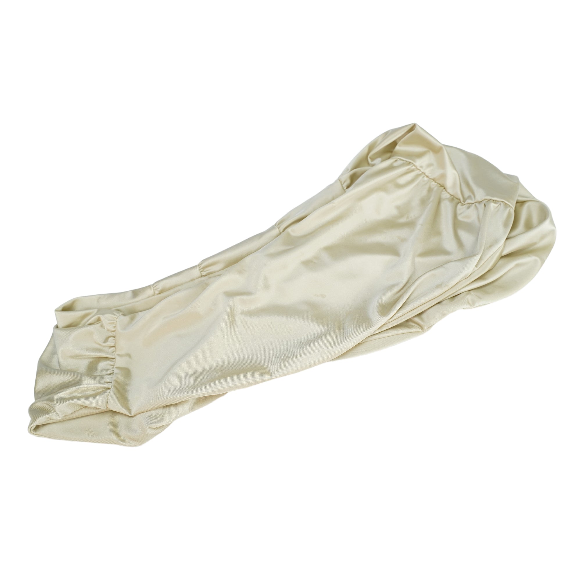 Cecilia – Gerafftes Maxikleid „Miss Sea Ammonite“ in Neutral