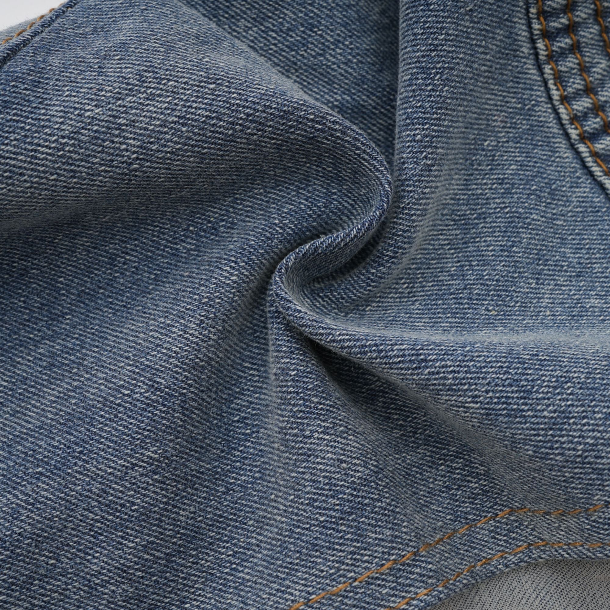 بنطلون جينز Aélis بأجزاء شفافة