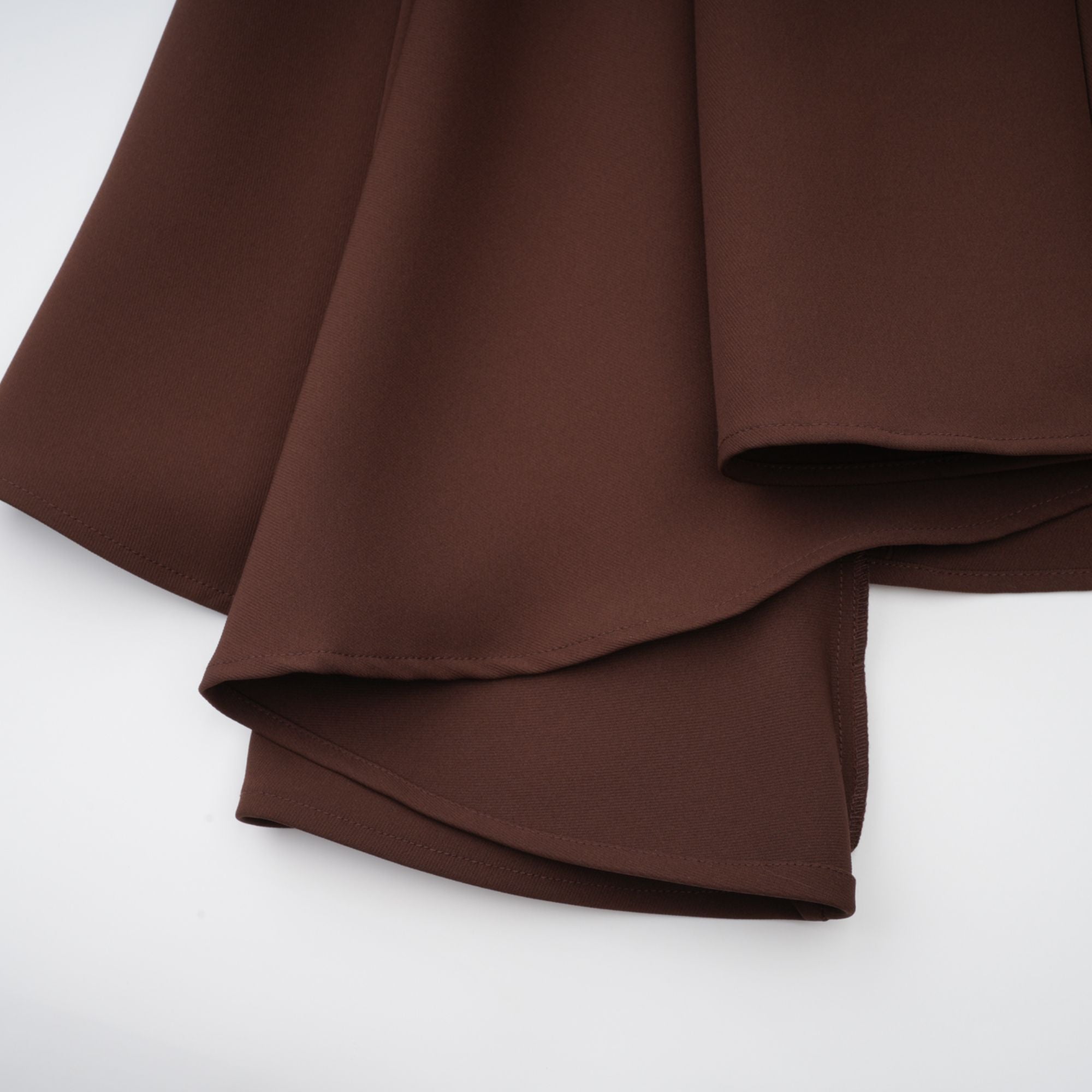 Jenifier brown asymmetrical midi dress