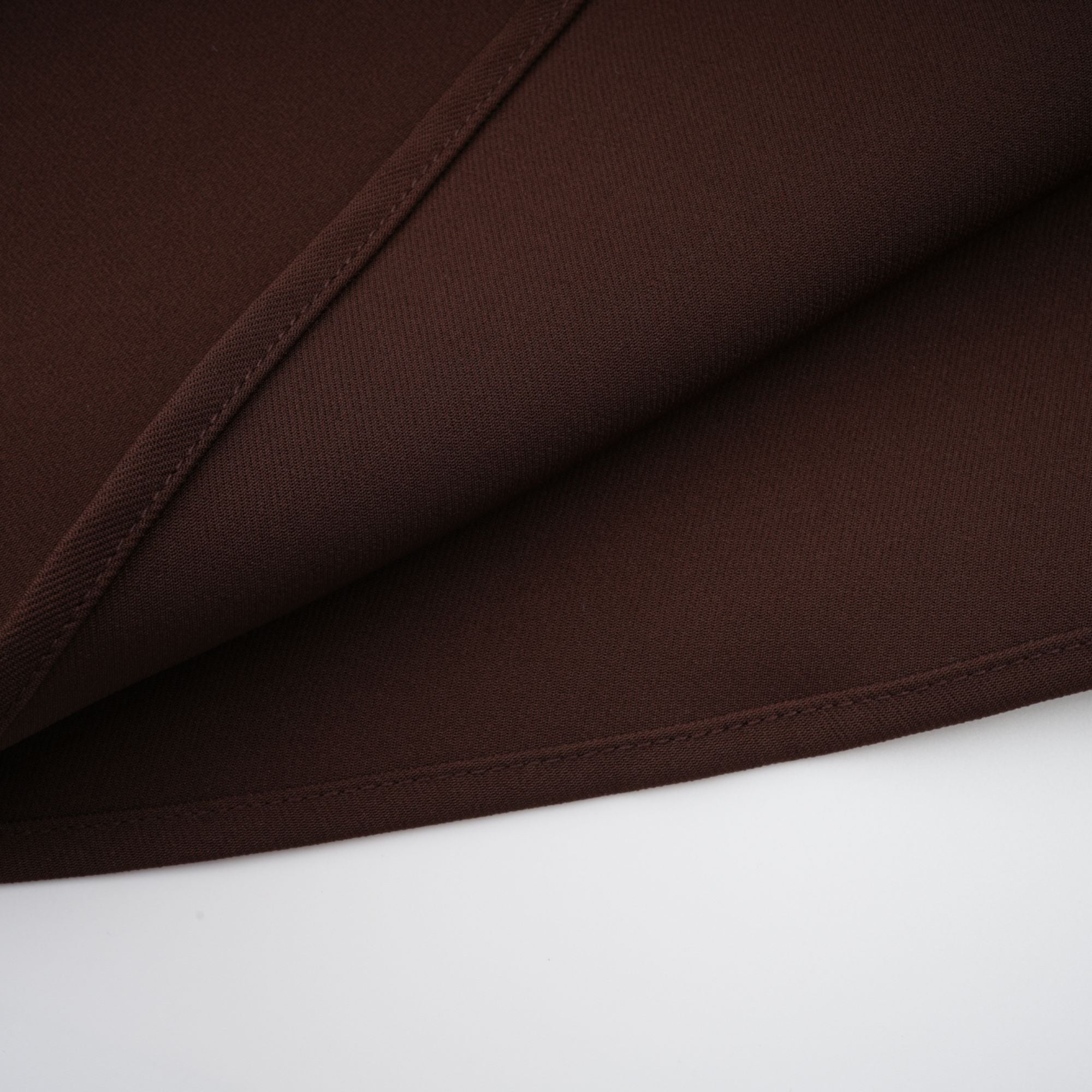 Jenifier brown asymmetrical midi dress