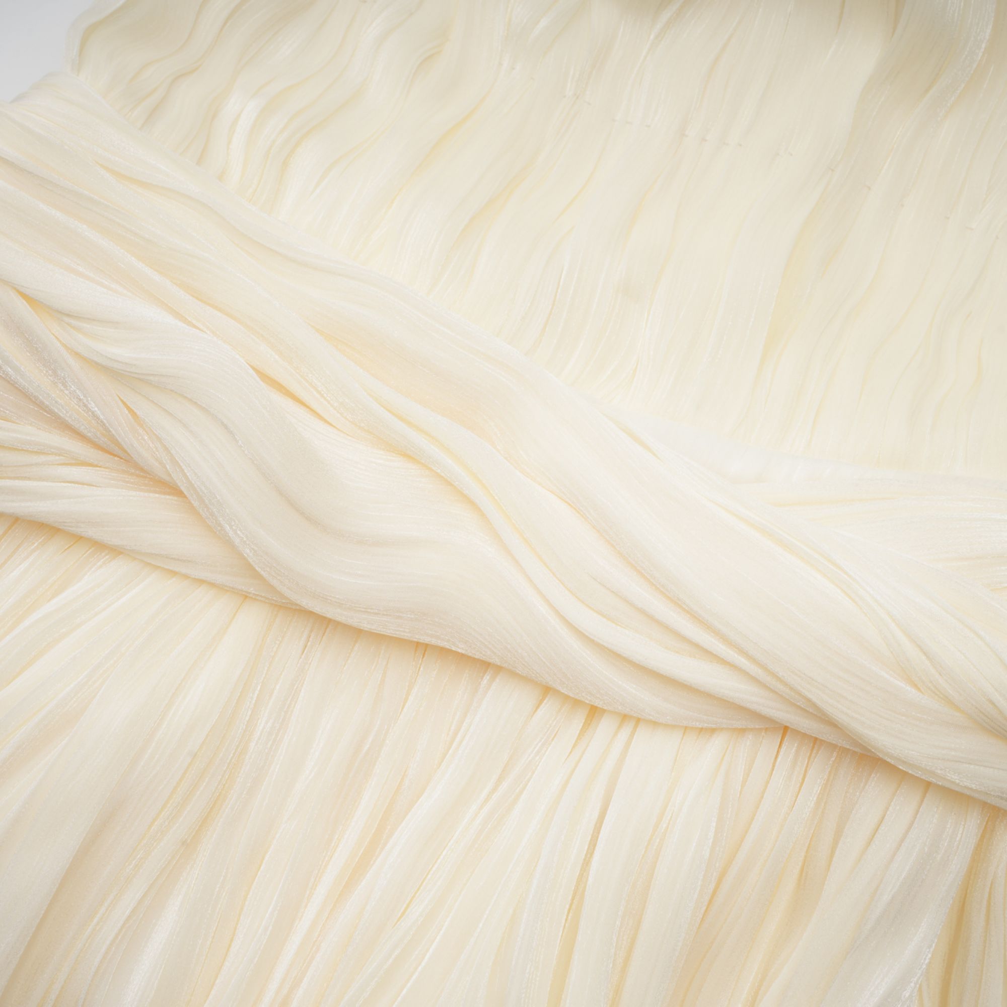 Cyrielle Pleated Mini Dress with Ribbon Design Accent