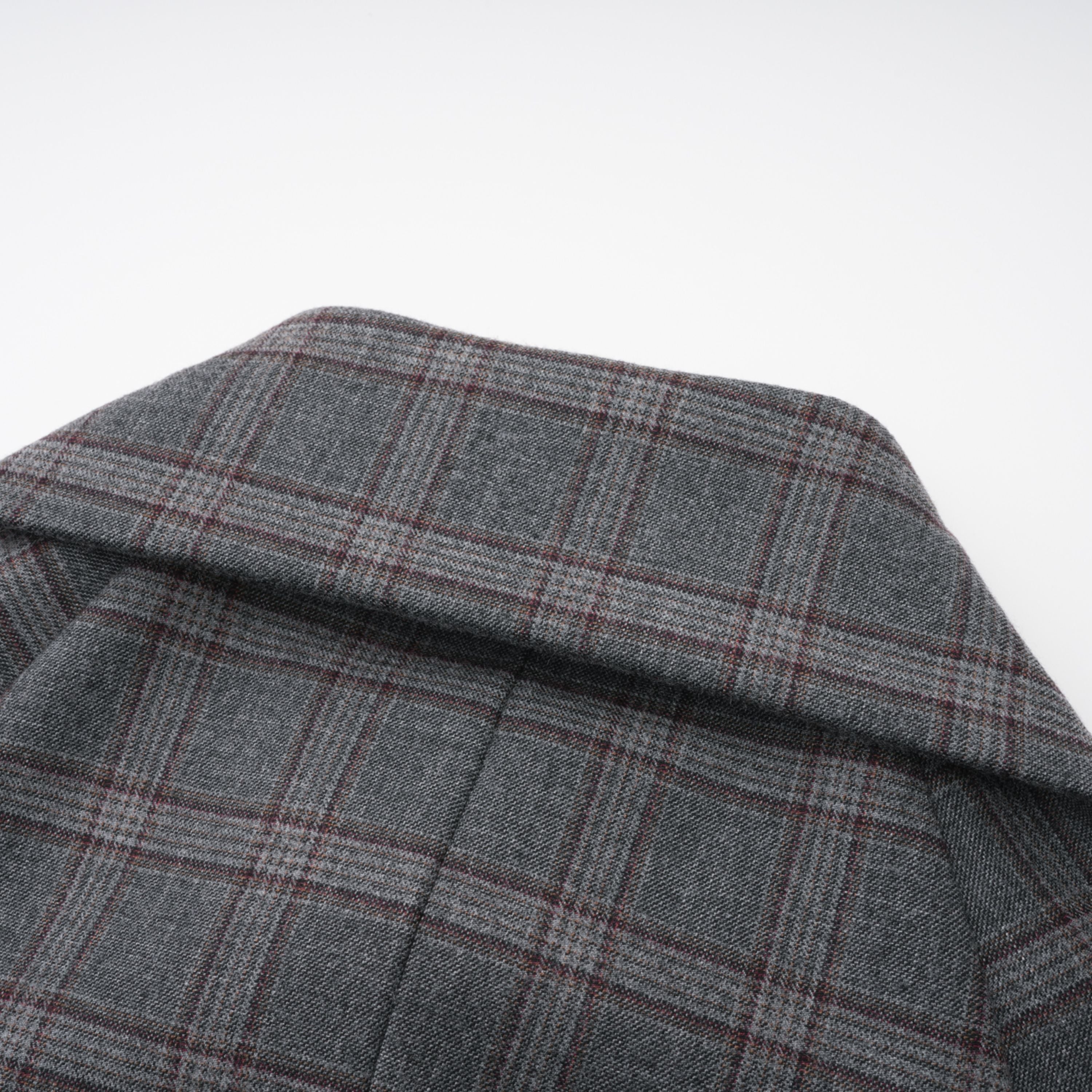 Serena Grey Cut Out Karierter Blazer & Rock Set