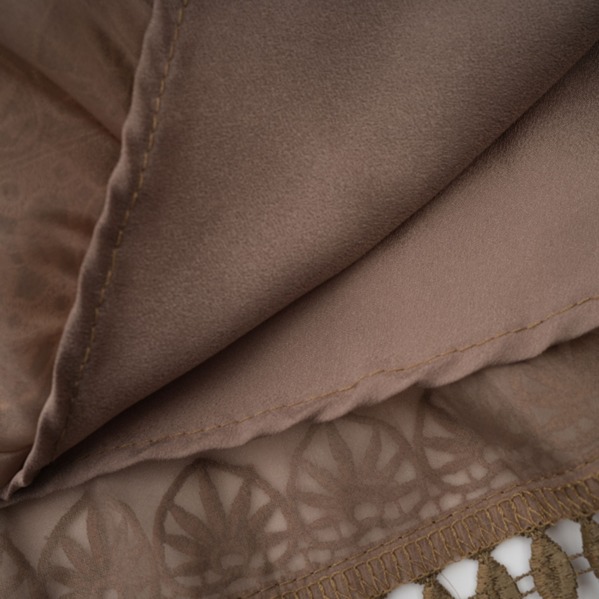 Inès lace cut-out layered mini dress