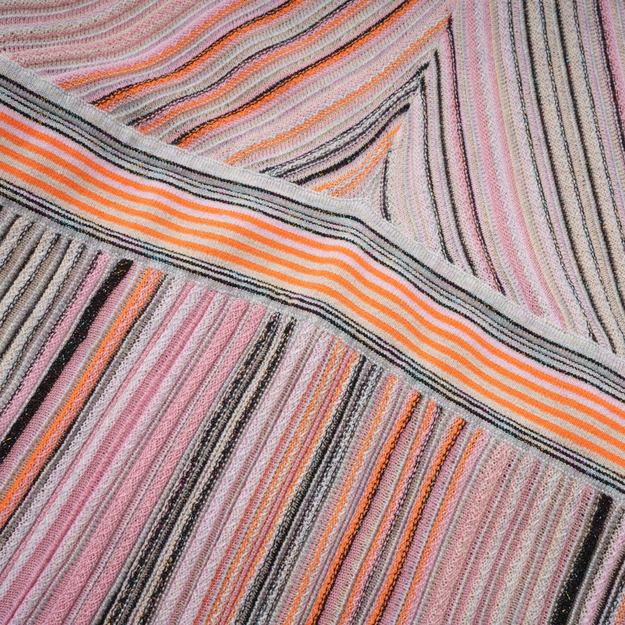 Mathilde metallic pleated midi dress in Pink