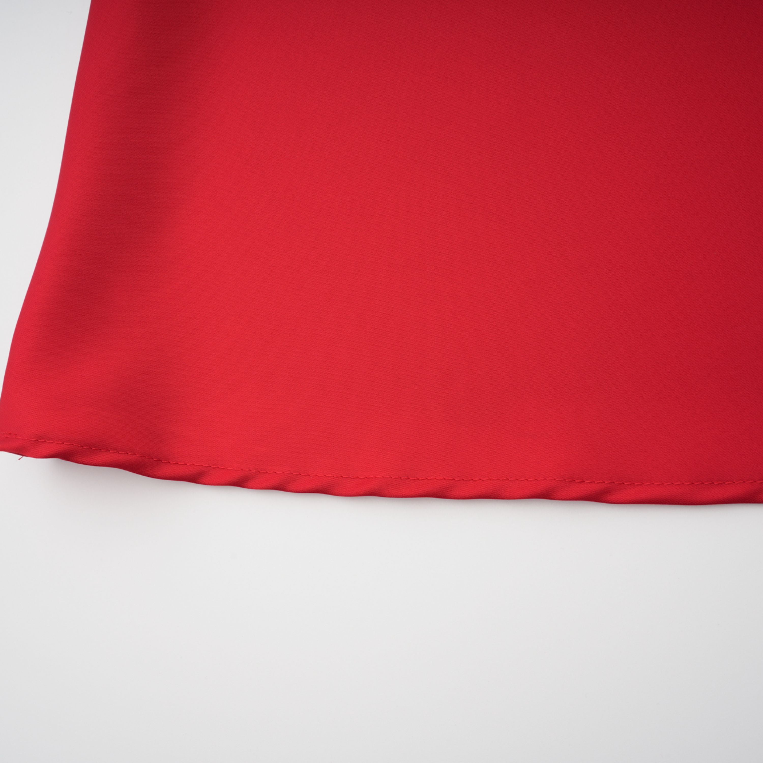 Berit Red Scarf Off Shoulder Ruched Maxi Dress