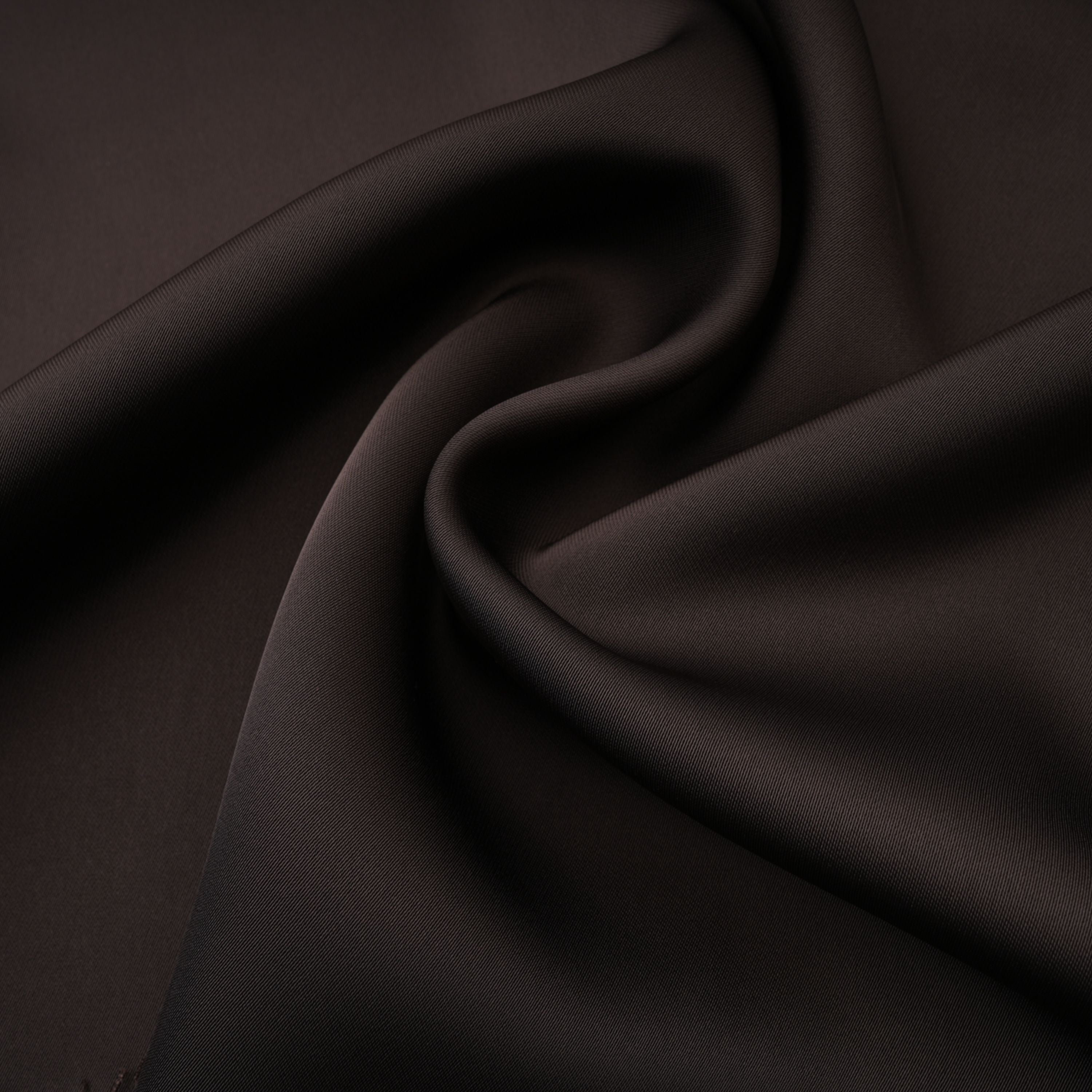 Henrik Brown Lace Trim Dress