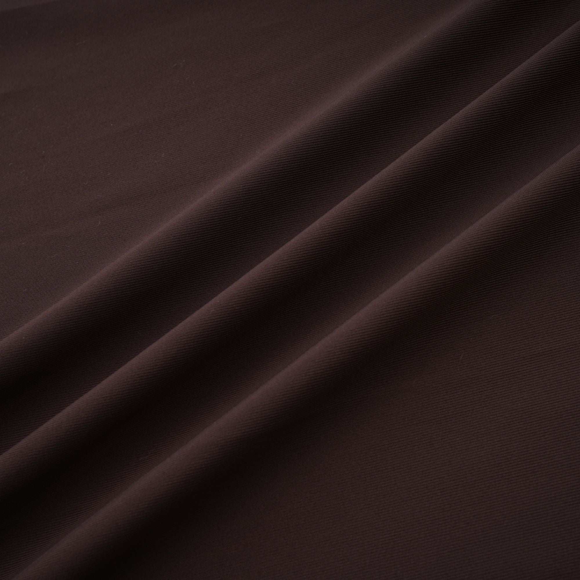 Fée – Braunes, asymmetrisches, gerüschtes Minikleid