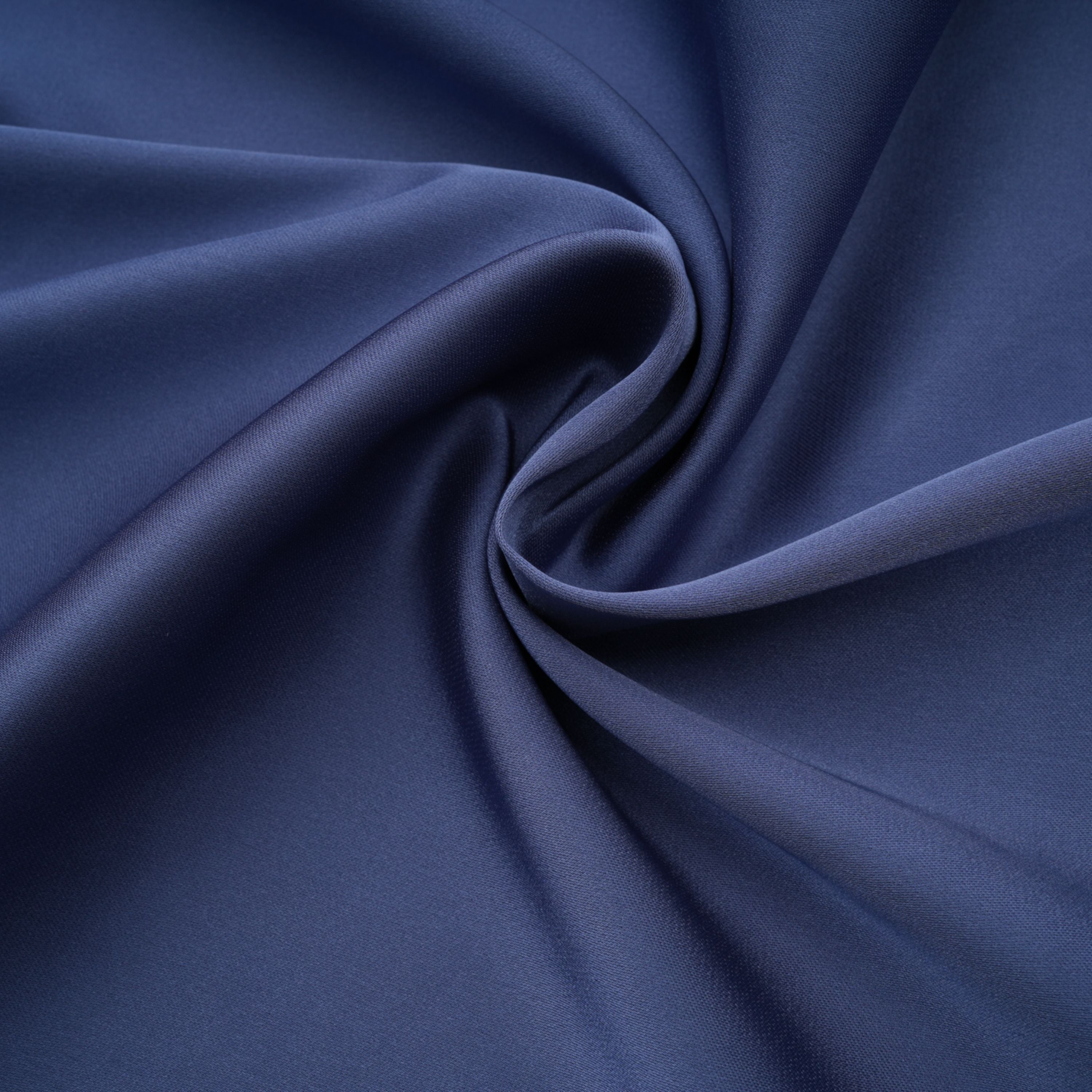 Angelína Blue Diagonal Pleated Gathered Maxi Gown