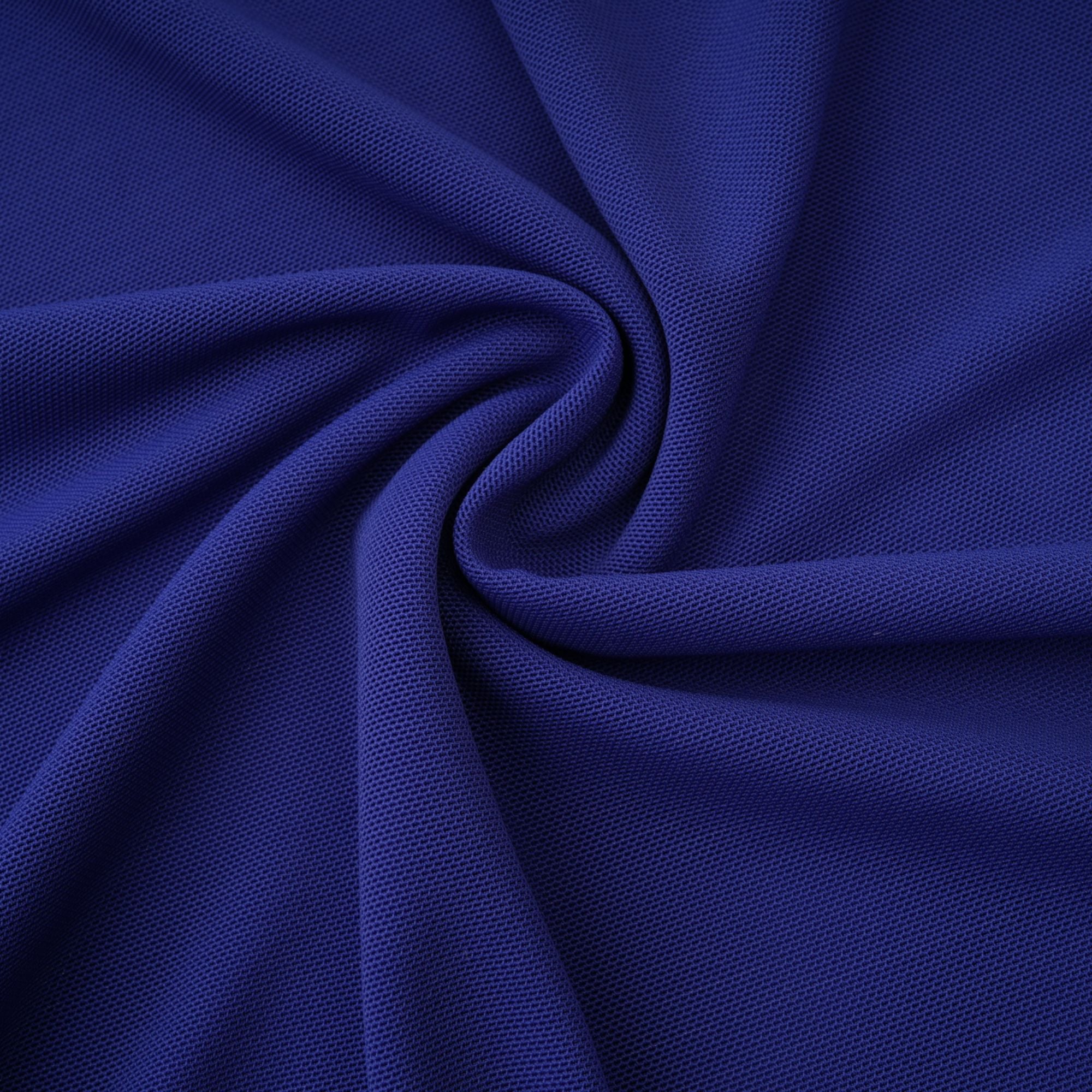 Éva Blaues, drapiertes, gerafftes Maxikleid