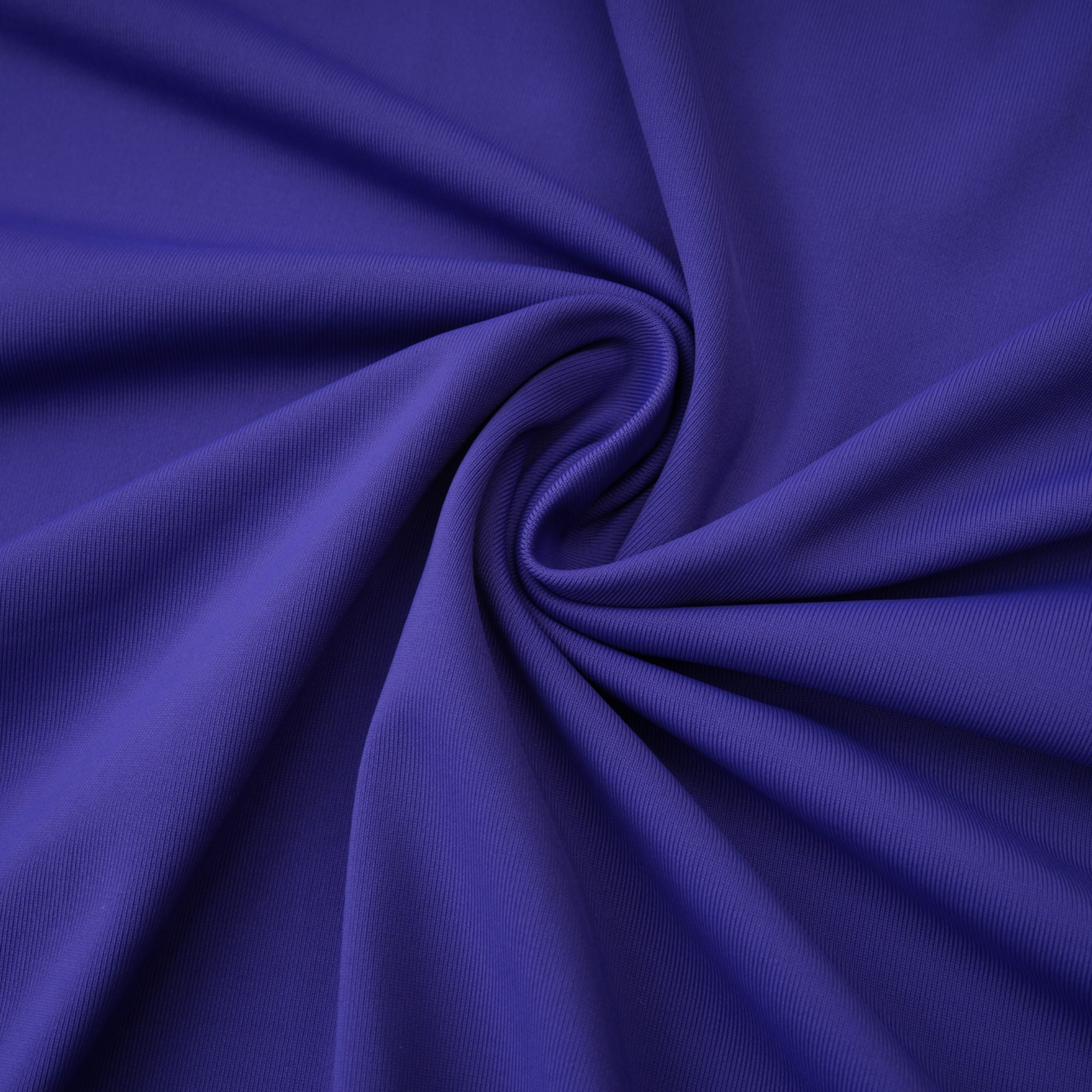 Éva Blaues, drapiertes, gerafftes Maxikleid