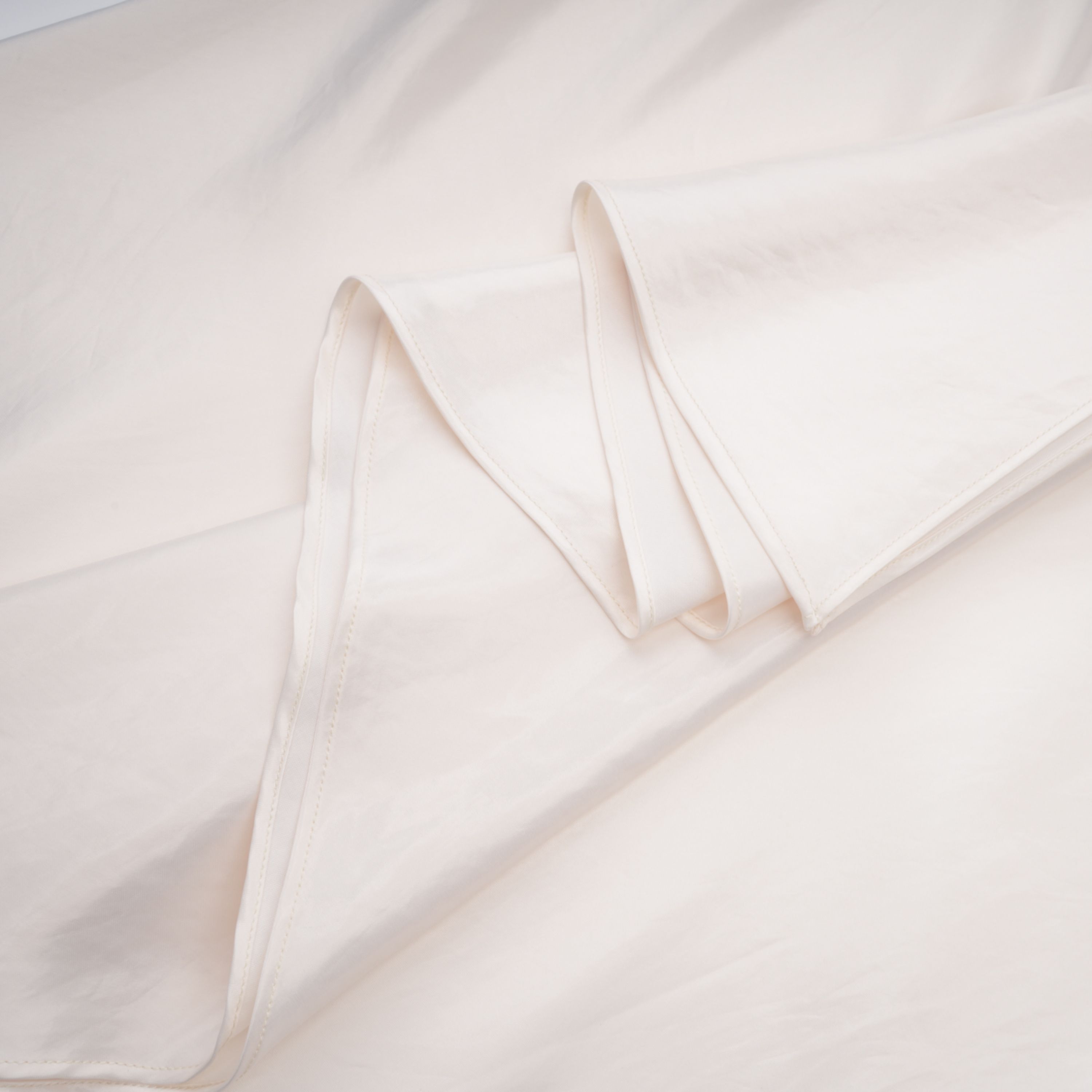 Lilla Beige Strapless Ruffled Satin Maxi Dress