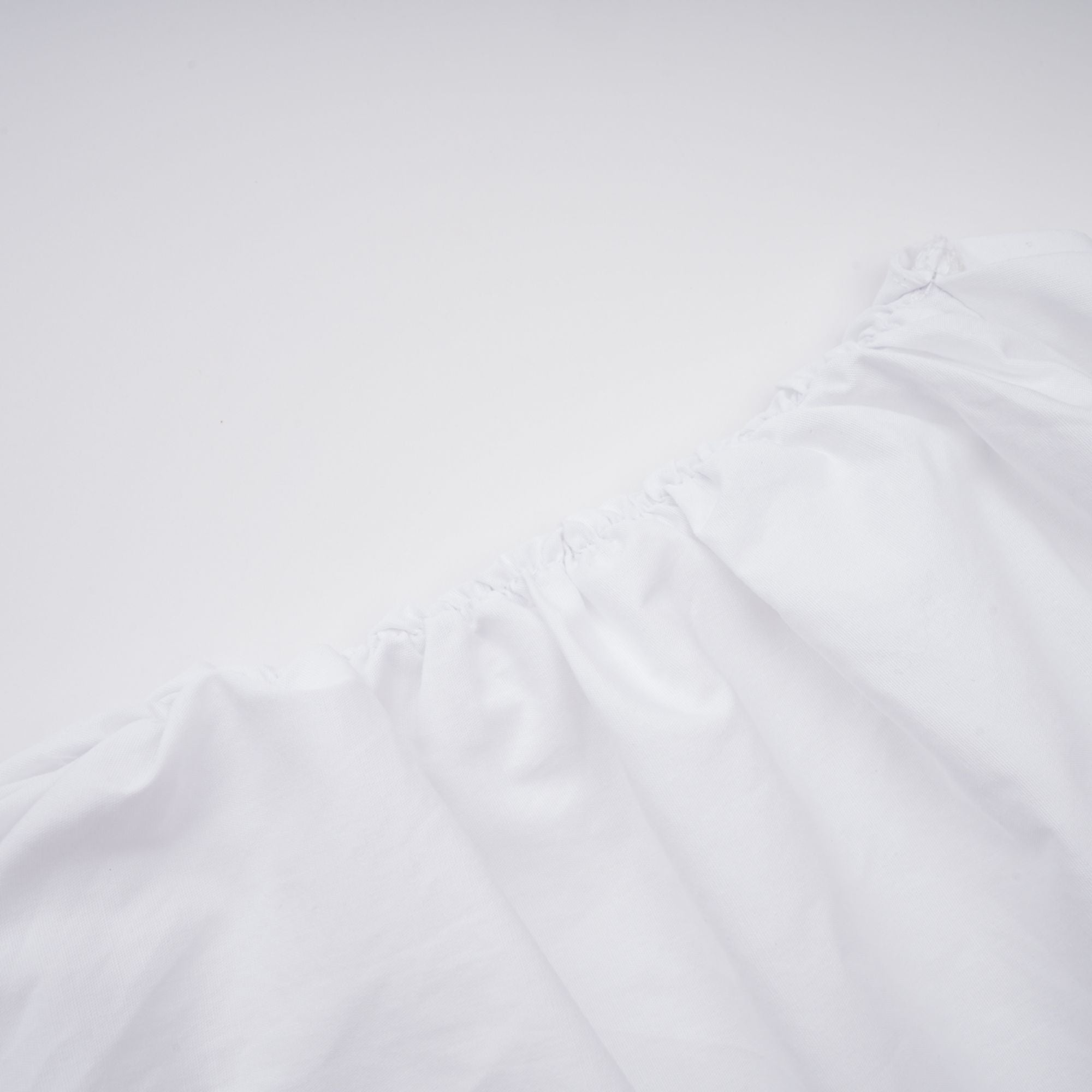 Alicia White Ruched Blouse & Skirt Set