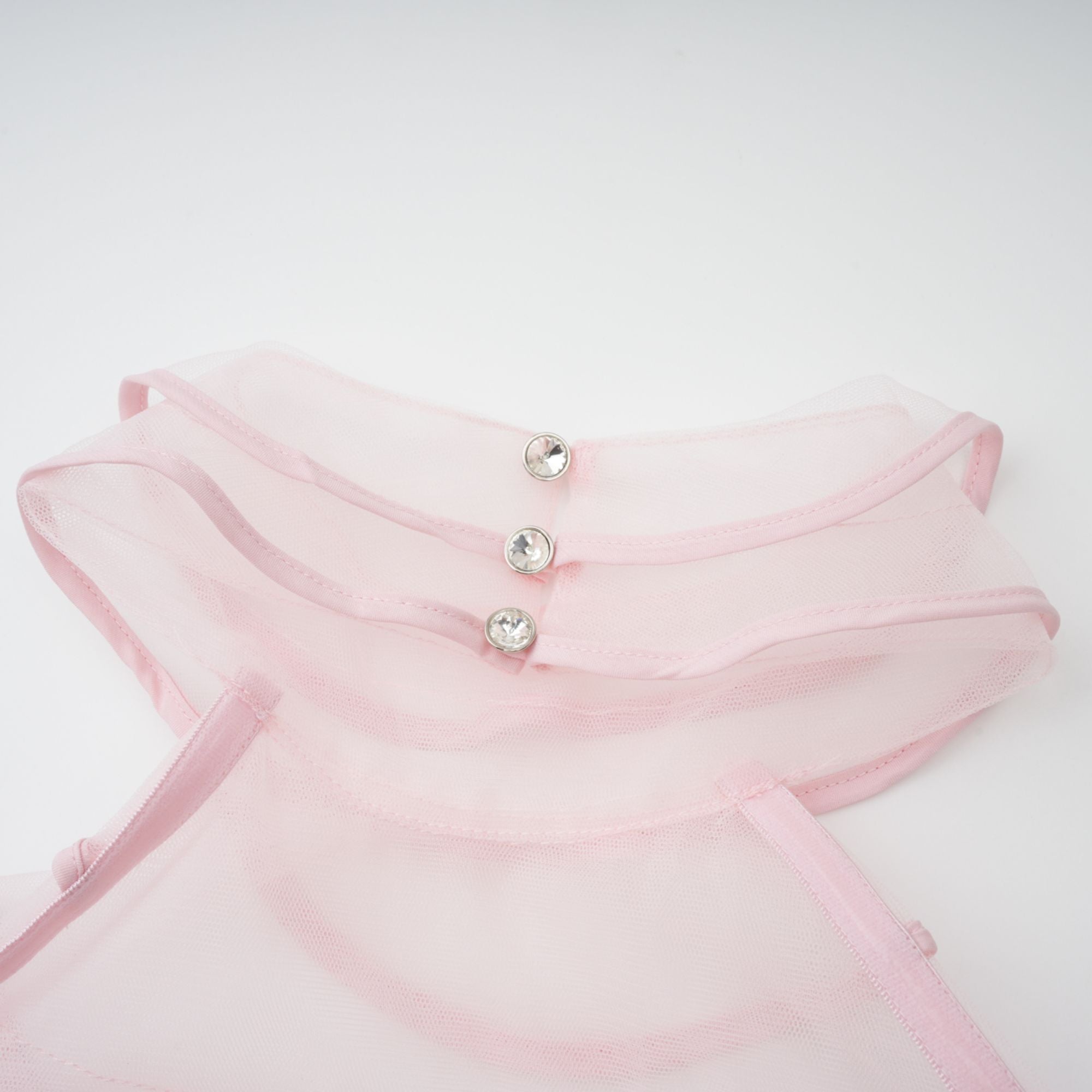 Nonchalante Pink Tiered Halterneck Maxi Dress