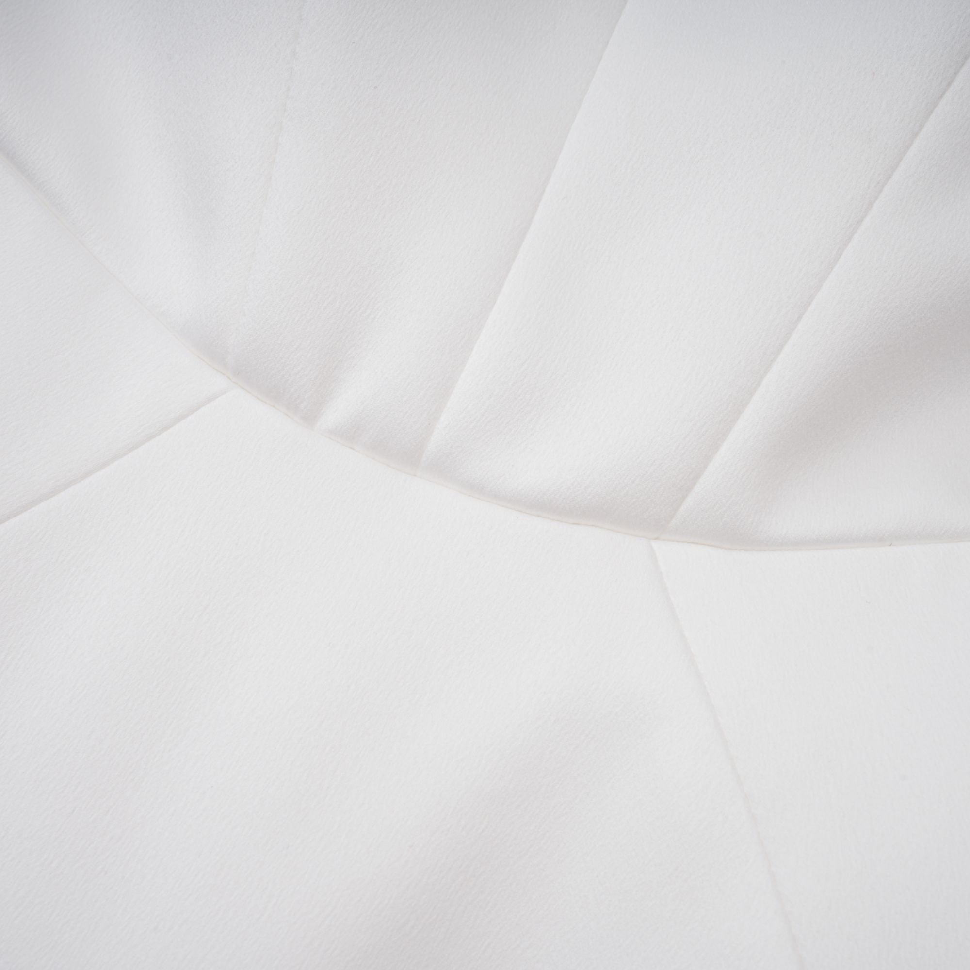 Alba White Barrel Waist Corset Maxi Dress