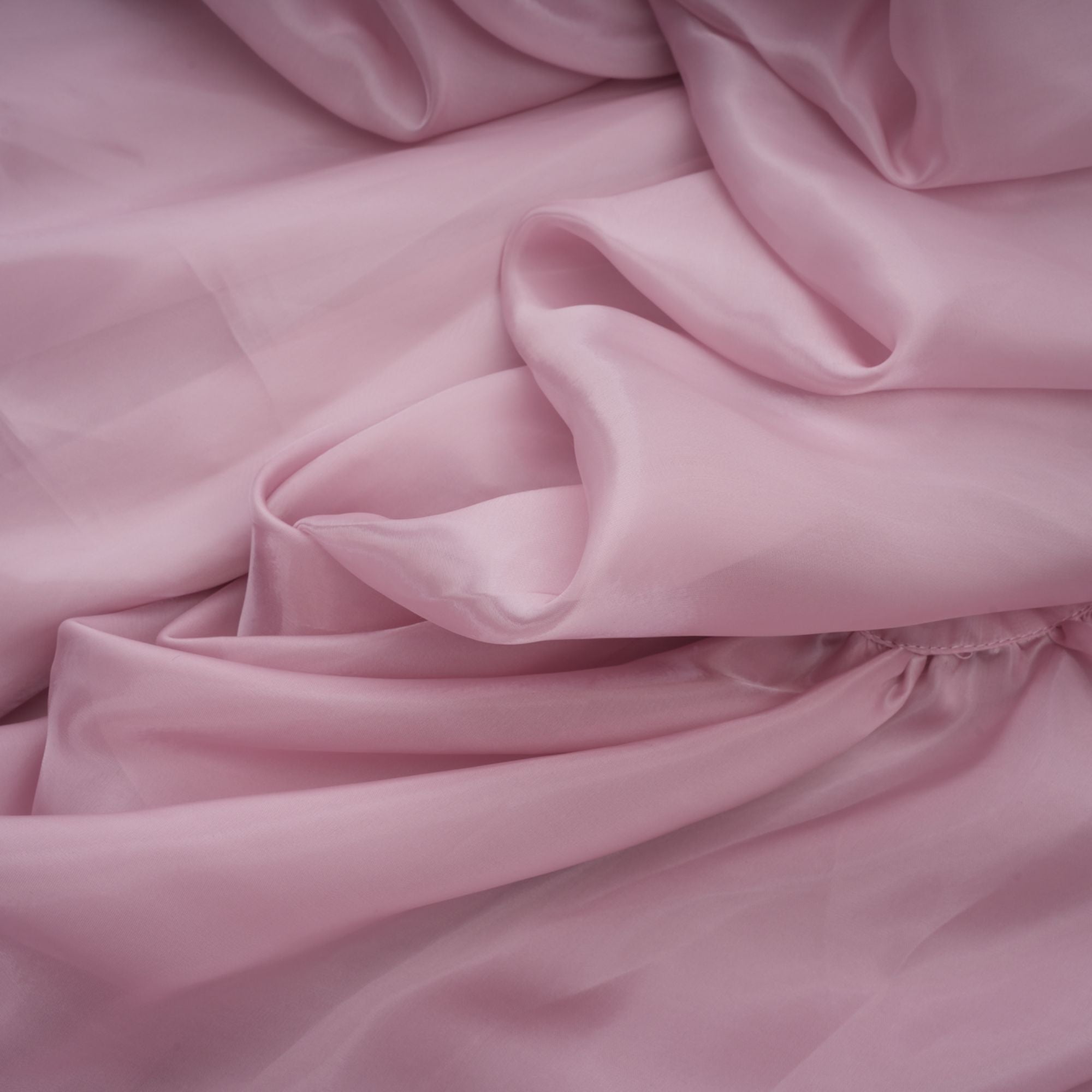 Brooklyn Pink Glossy Bubble Hem Mini Dress