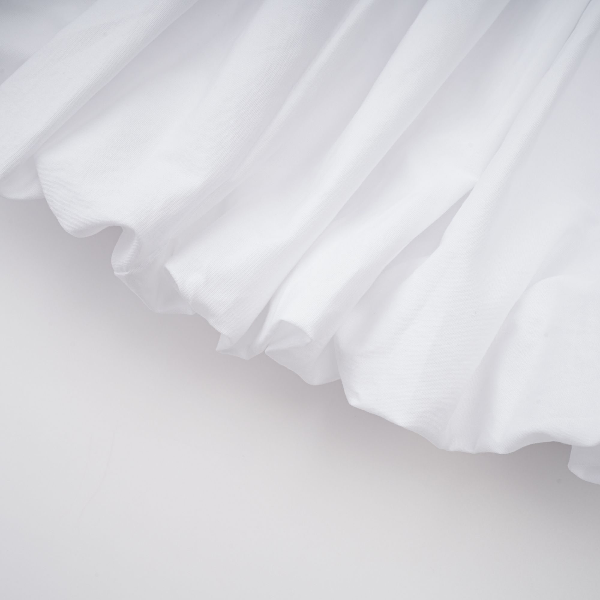 Alicia White Ruched Blouse & Skirt Set