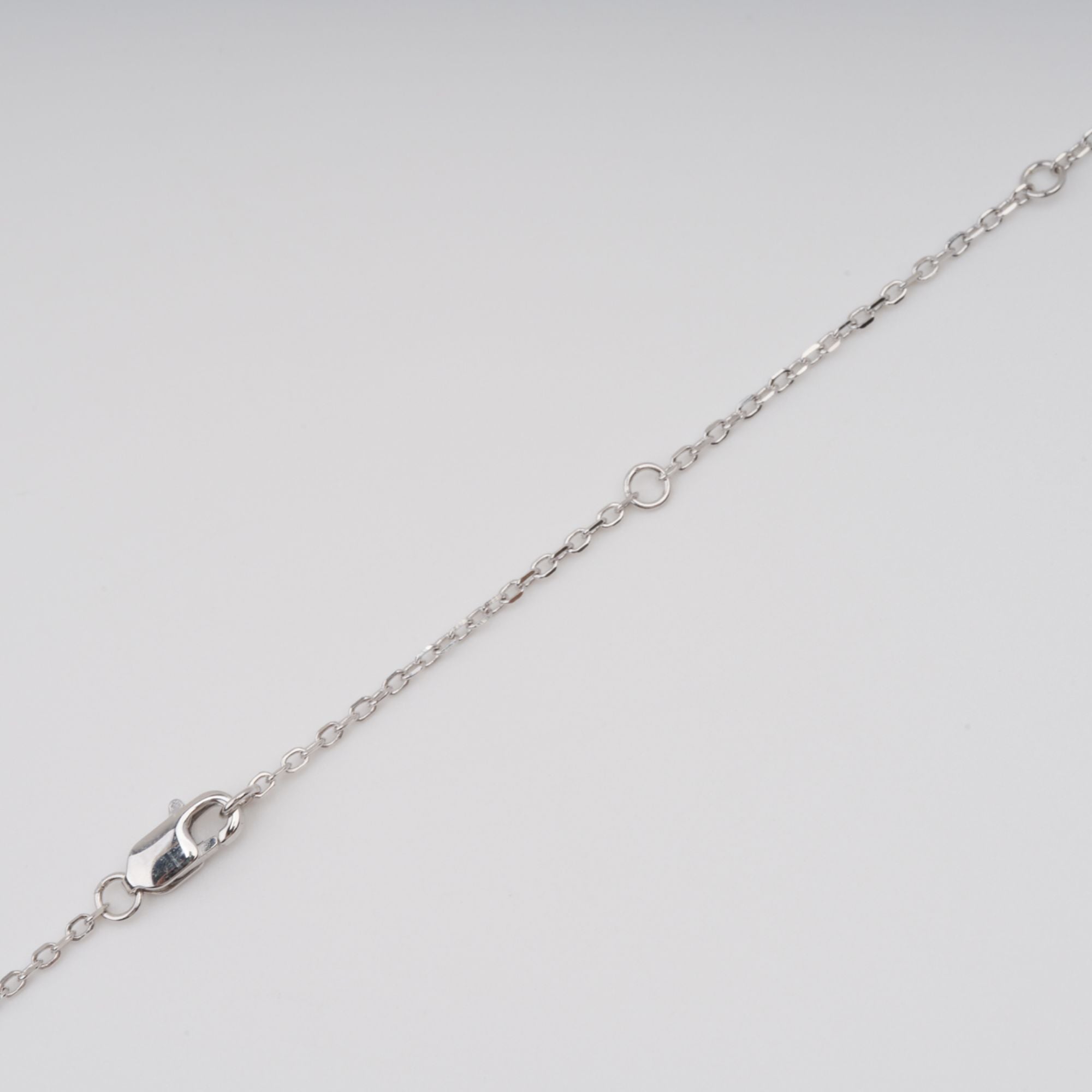 Cecilia Blue Heart Gemstone Pendant Sterling Silver Necklace