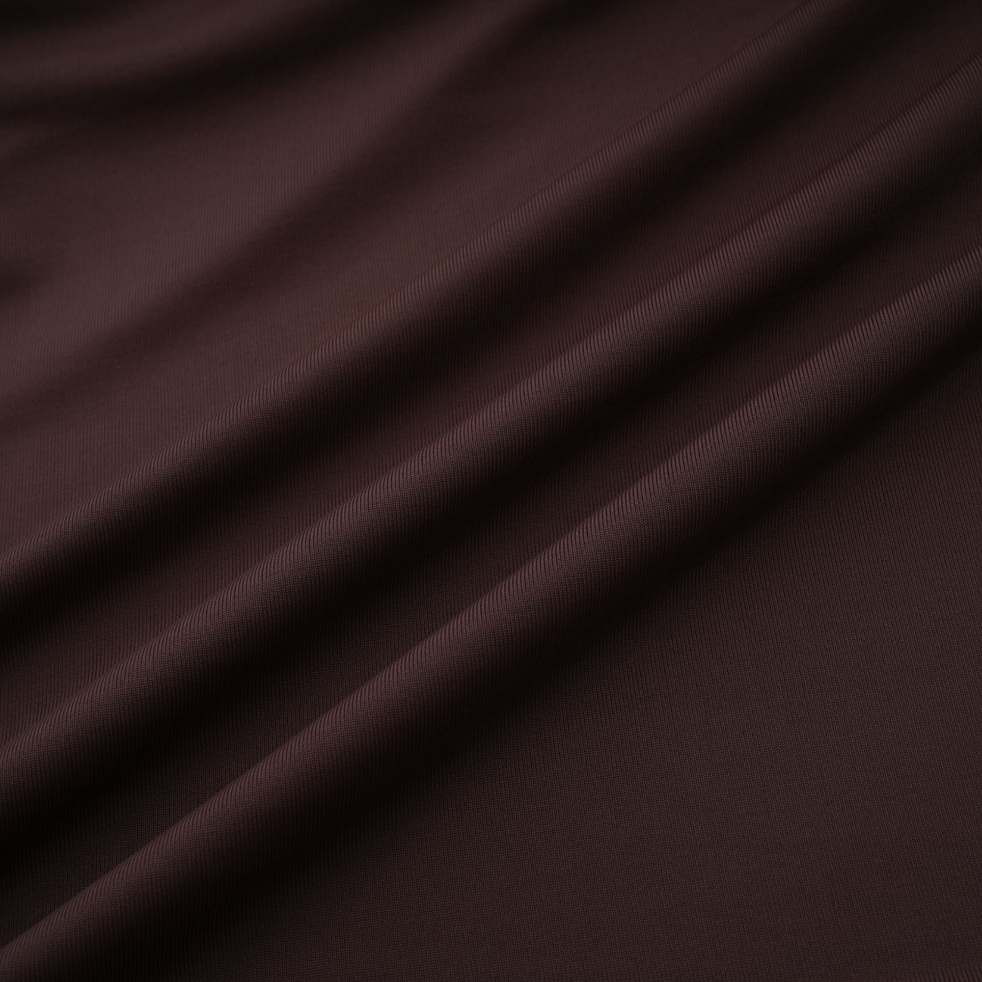 Prune Brown Night Out Asymmetrical Ruched Midi Dress