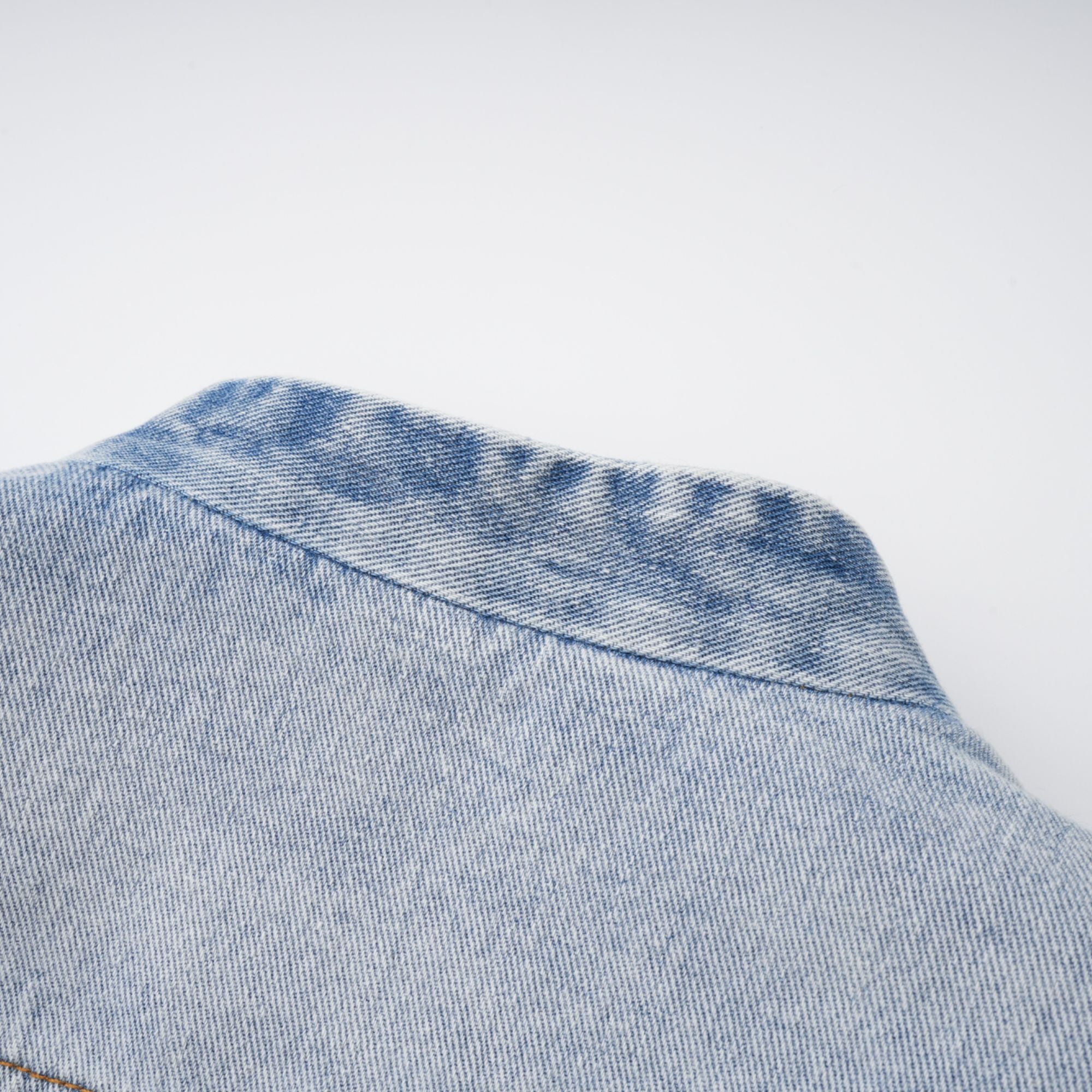 Edda Light Blue Belted Denim Jacket