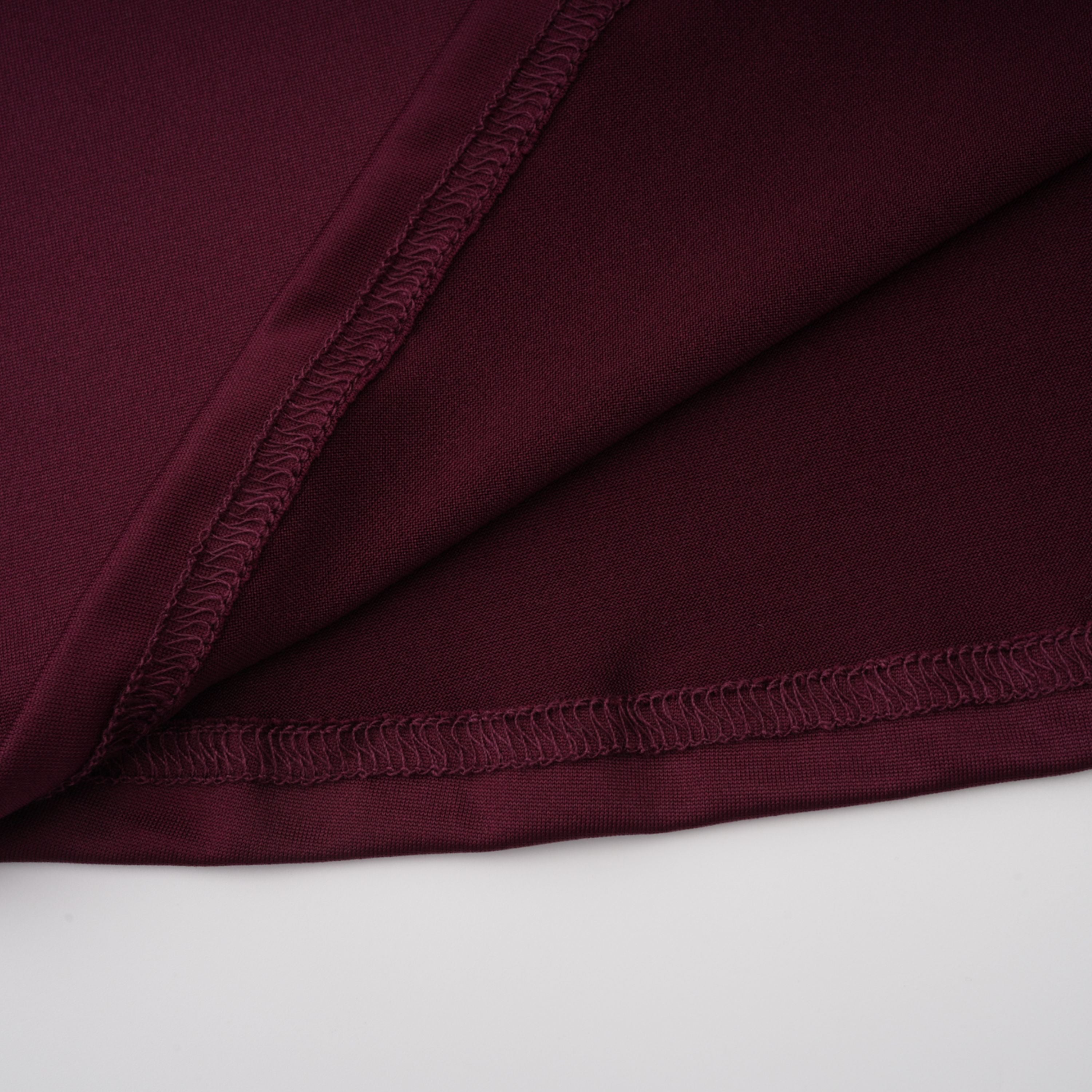 Amandine Burgundy Halterneck Gathered Maxi Dress