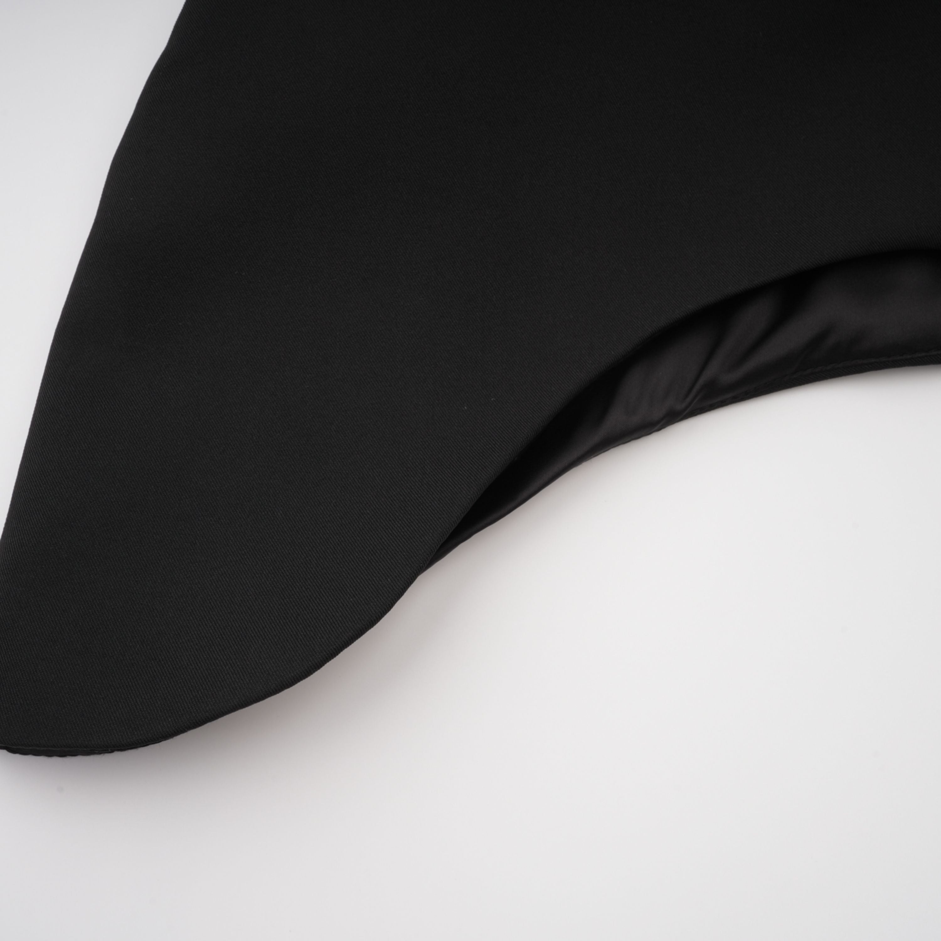 Auriane Black Layered Cape Sculptural Maxi Dress Set