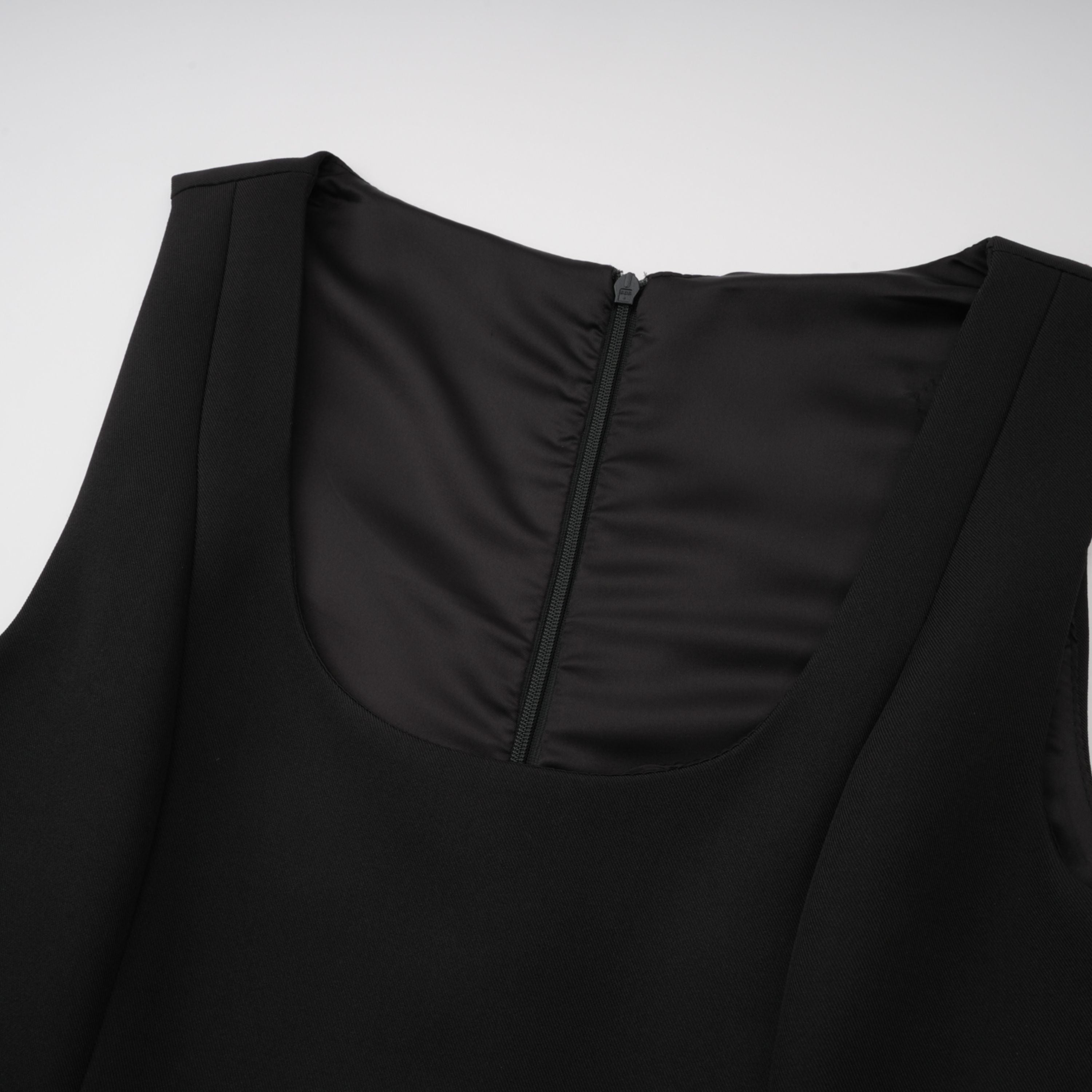 Auriane Black Layered Cape Sculptural Maxi Dress Set