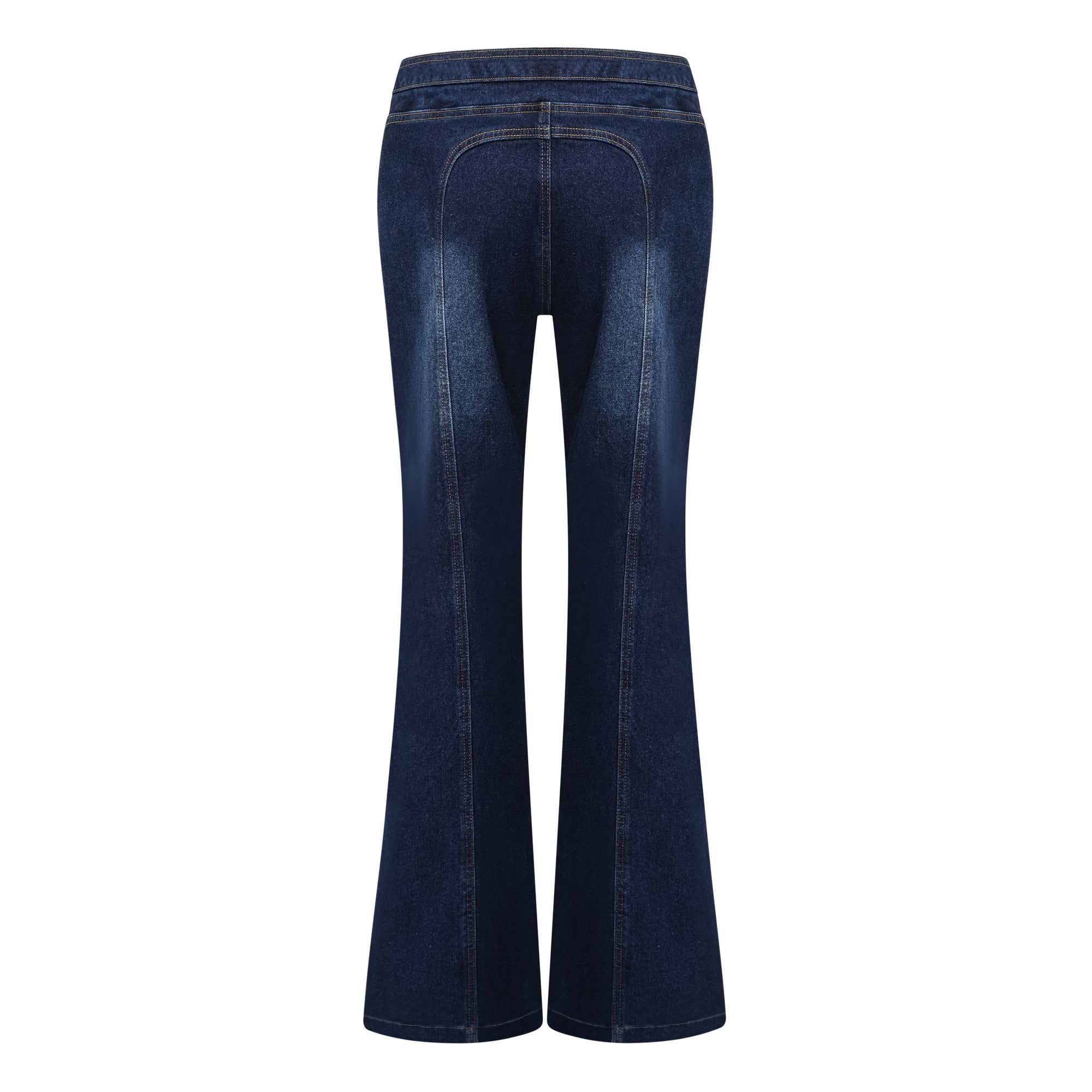 Kiona Indigo Blue Denim Schnür-Set