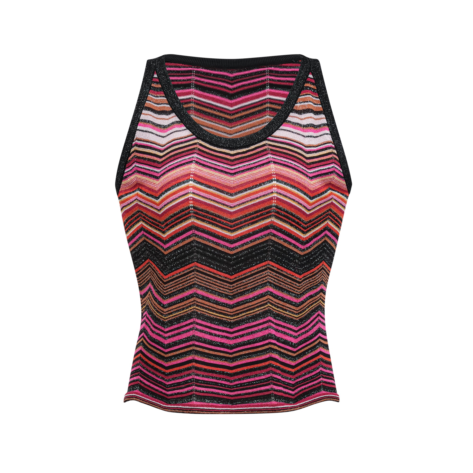 Chloé – Passendes Set aus rot gestreiftem Strick