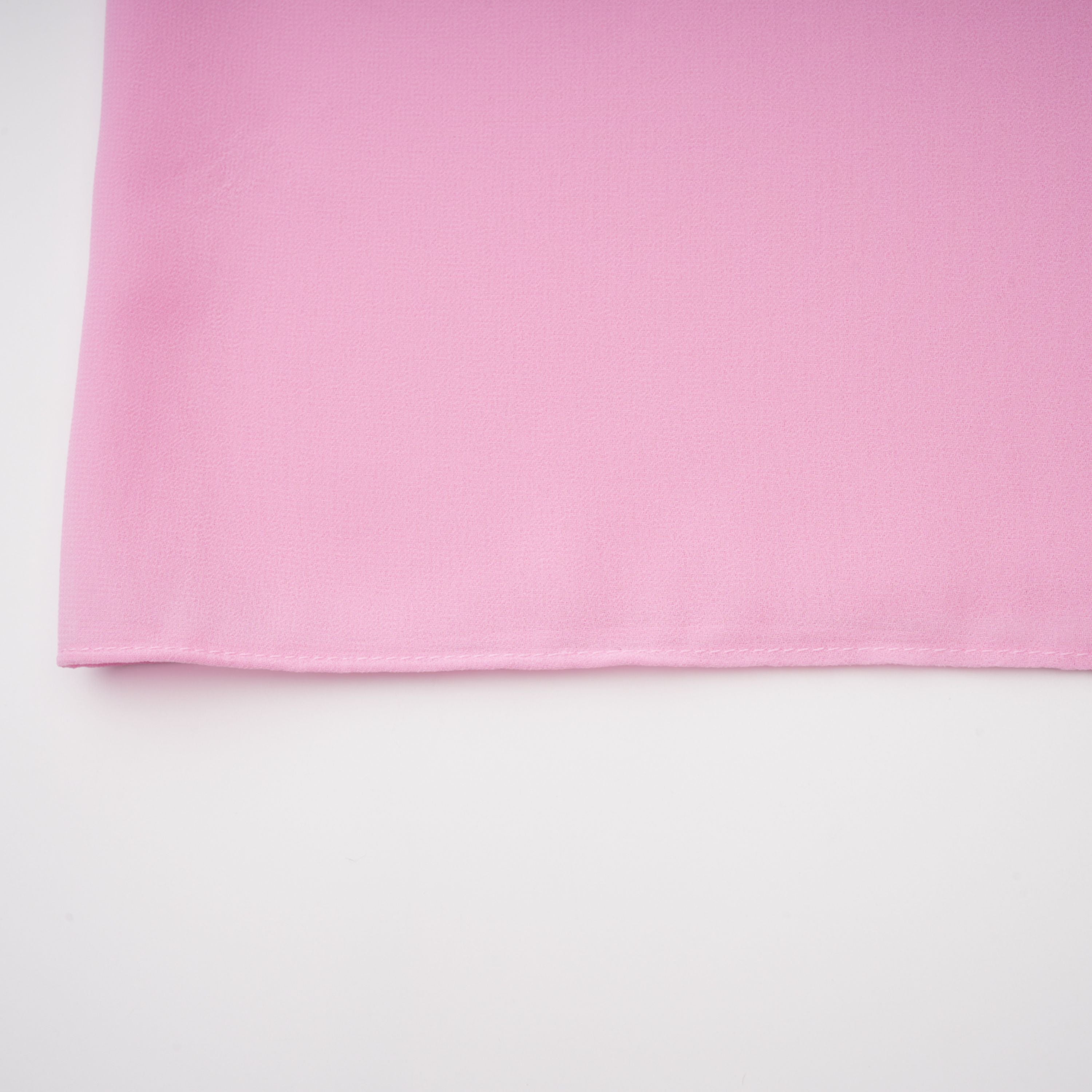 Laetitia Pink Pleated Train Ruched Maxi Dress