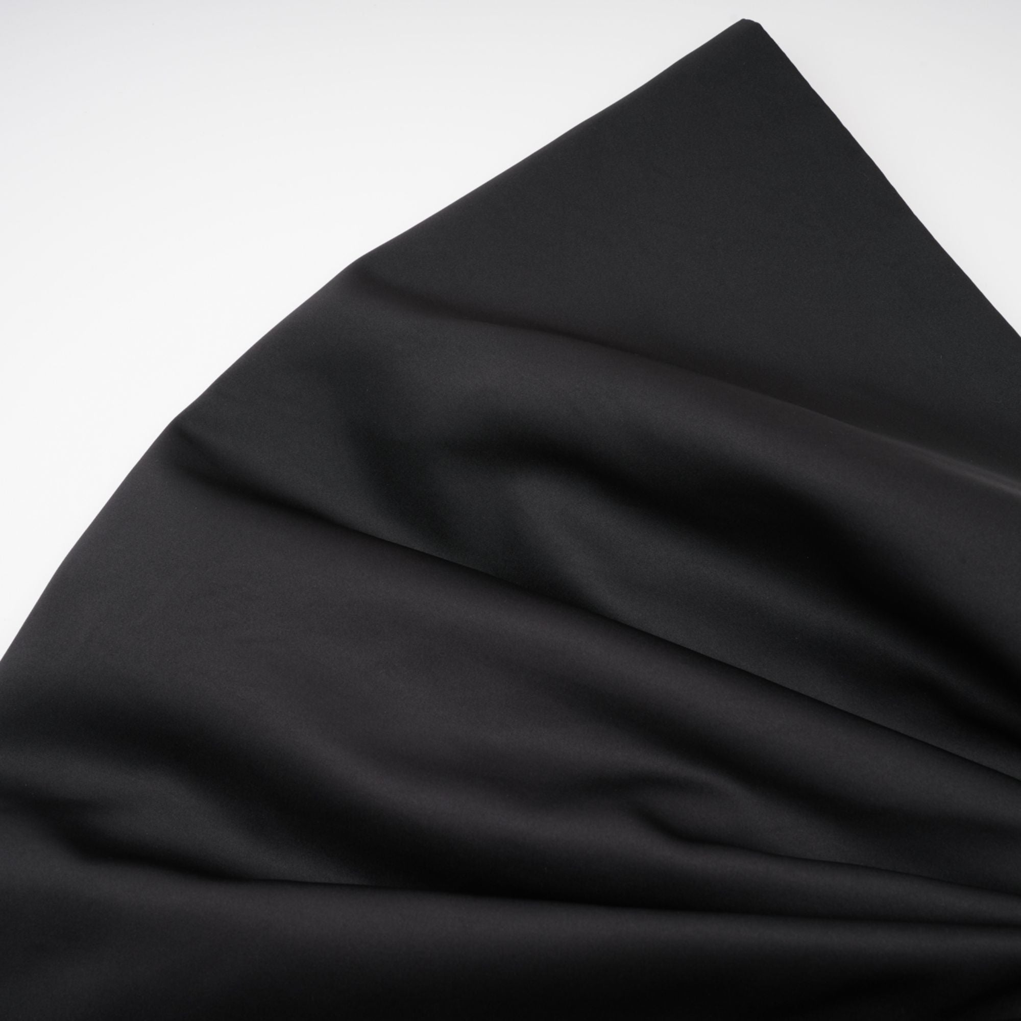 Solène bowknot scoop-back top in Black