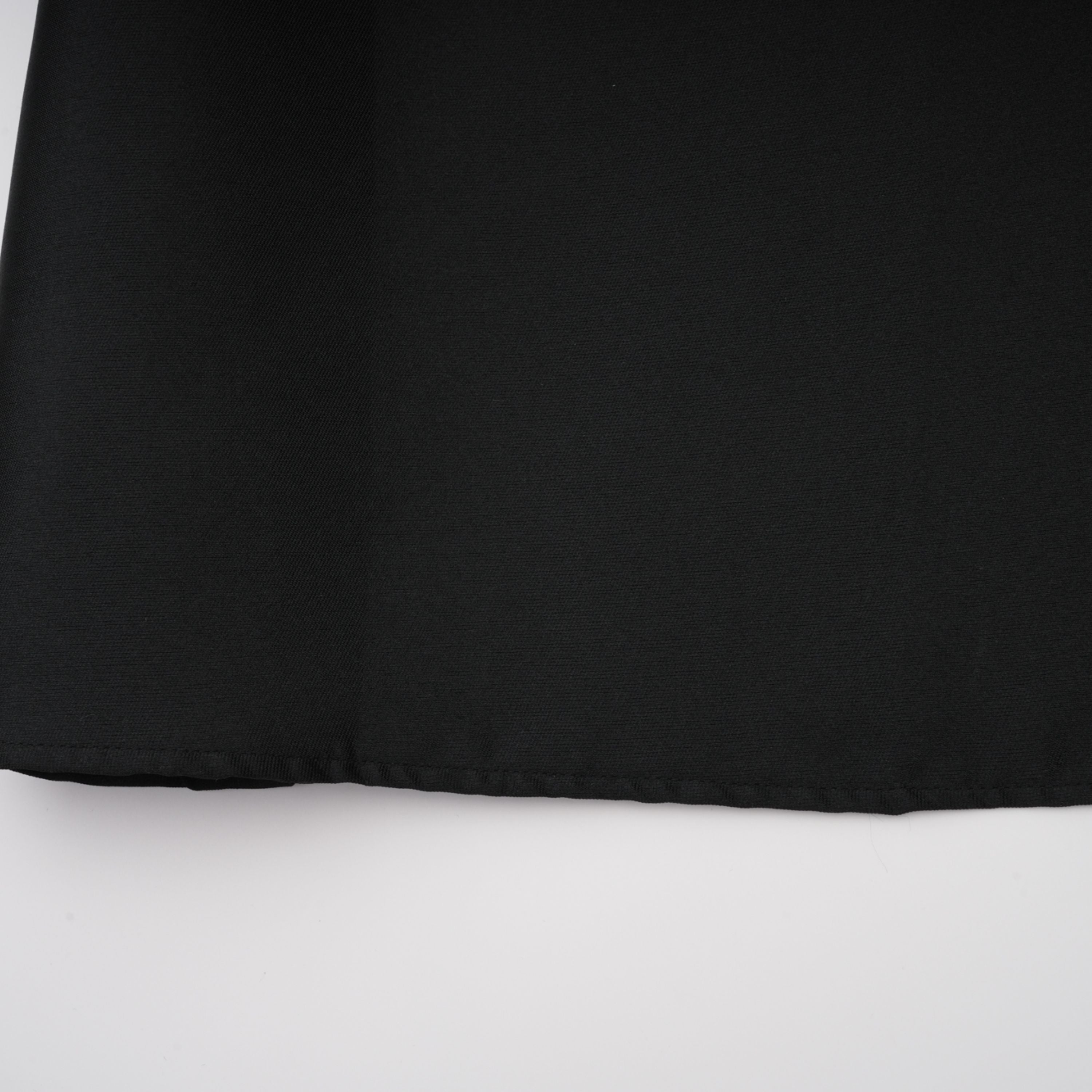 Black Off Shoulder Polished Midi Dress