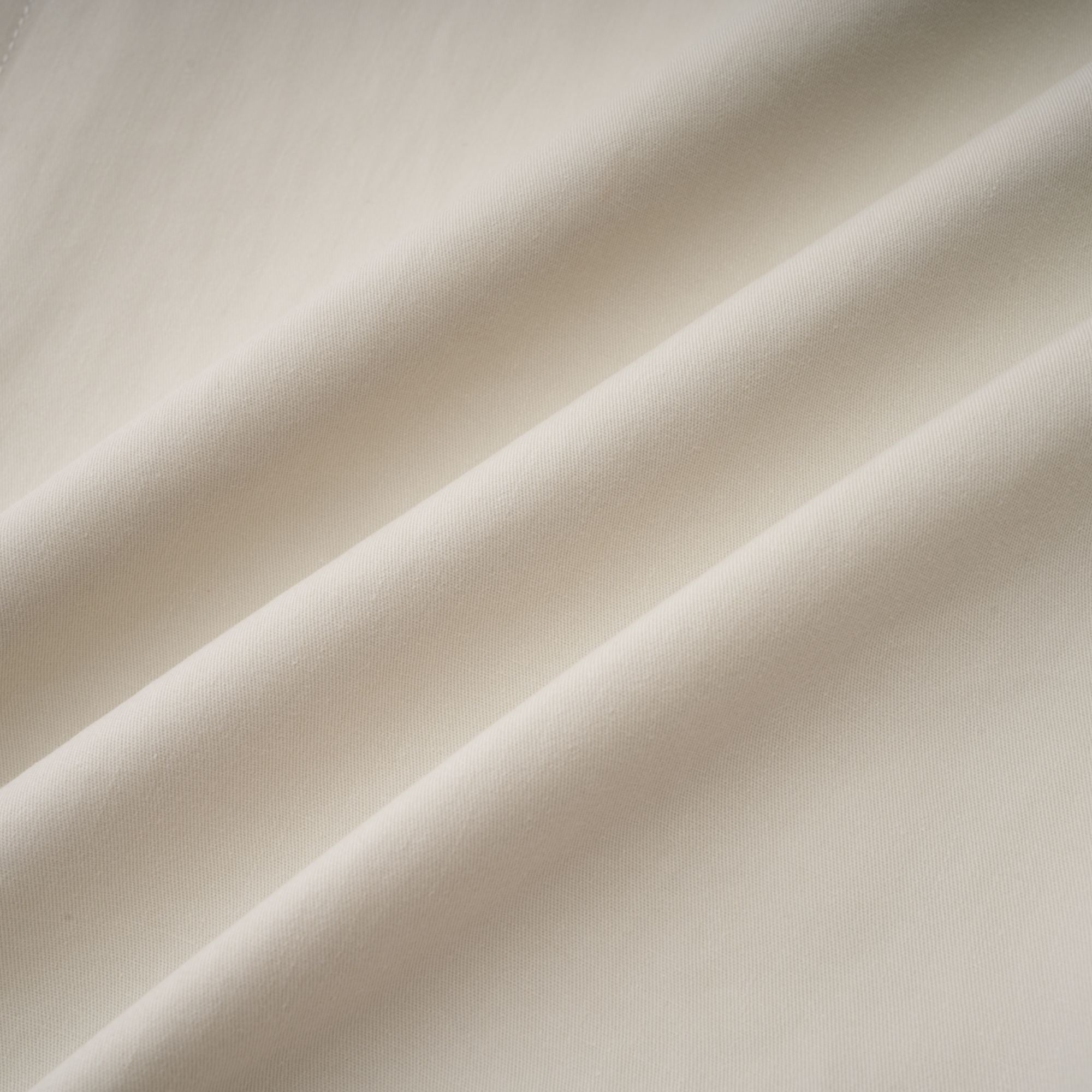 Bruyère White Double-Breasted Long Trench Coat